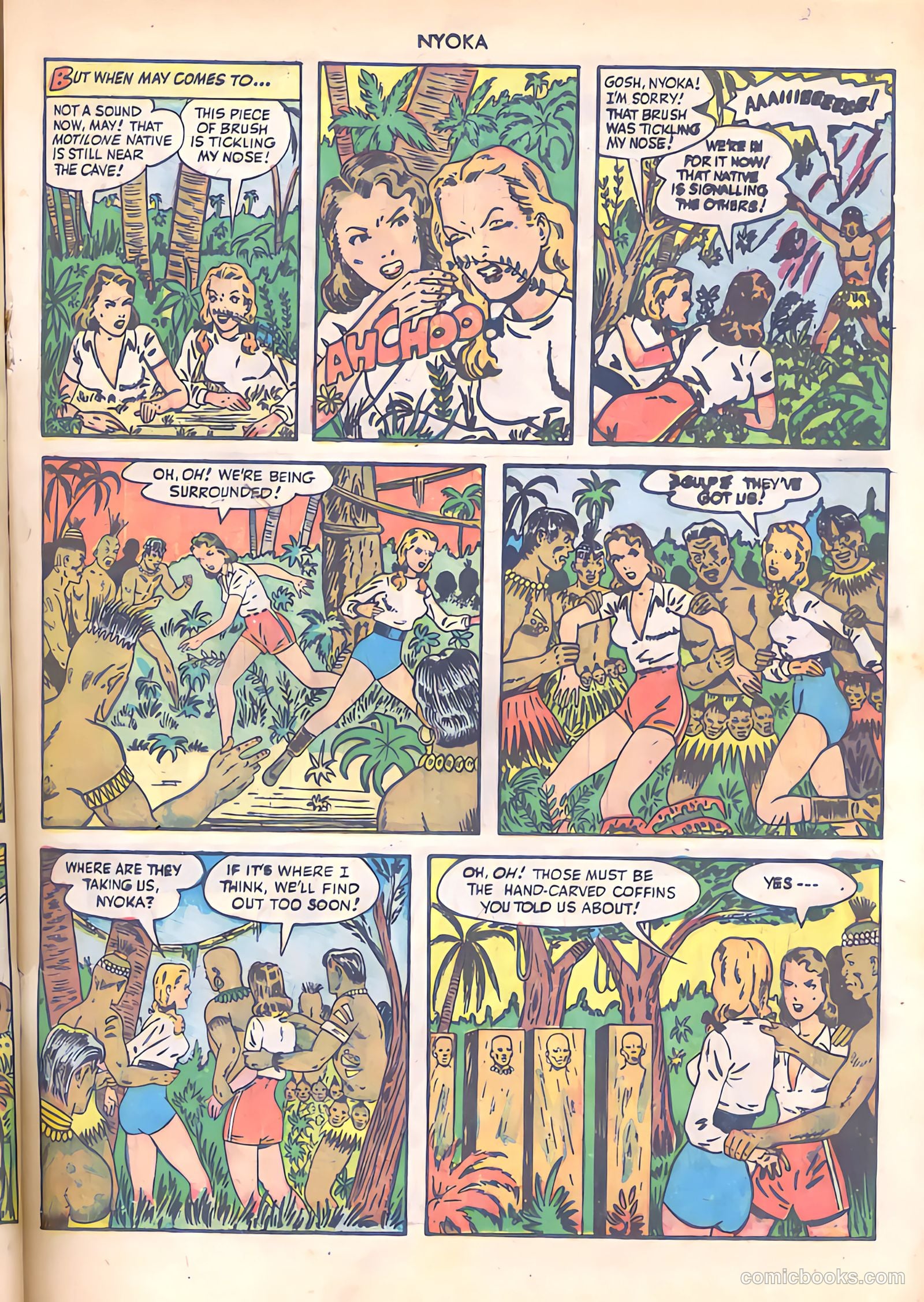 Nyoka the Jungle Girl #28 — page 25 of 52