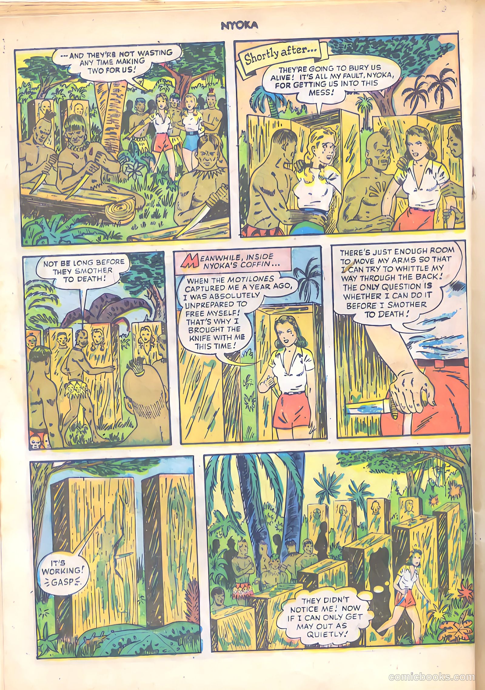 Nyoka the Jungle Girl #28 — page 26 of 52