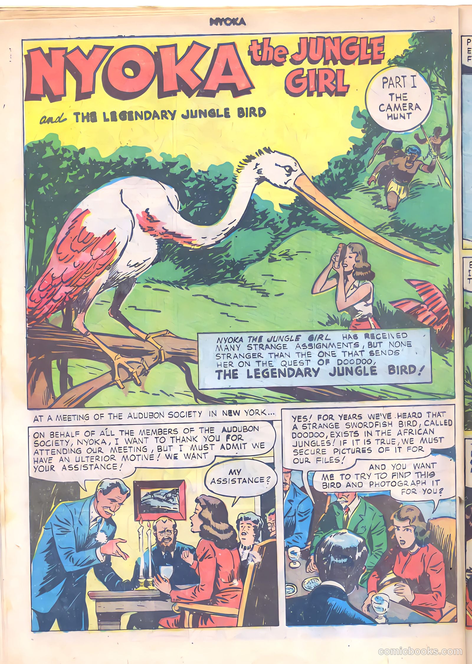 Nyoka the Jungle Girl #28 — page 30 of 52