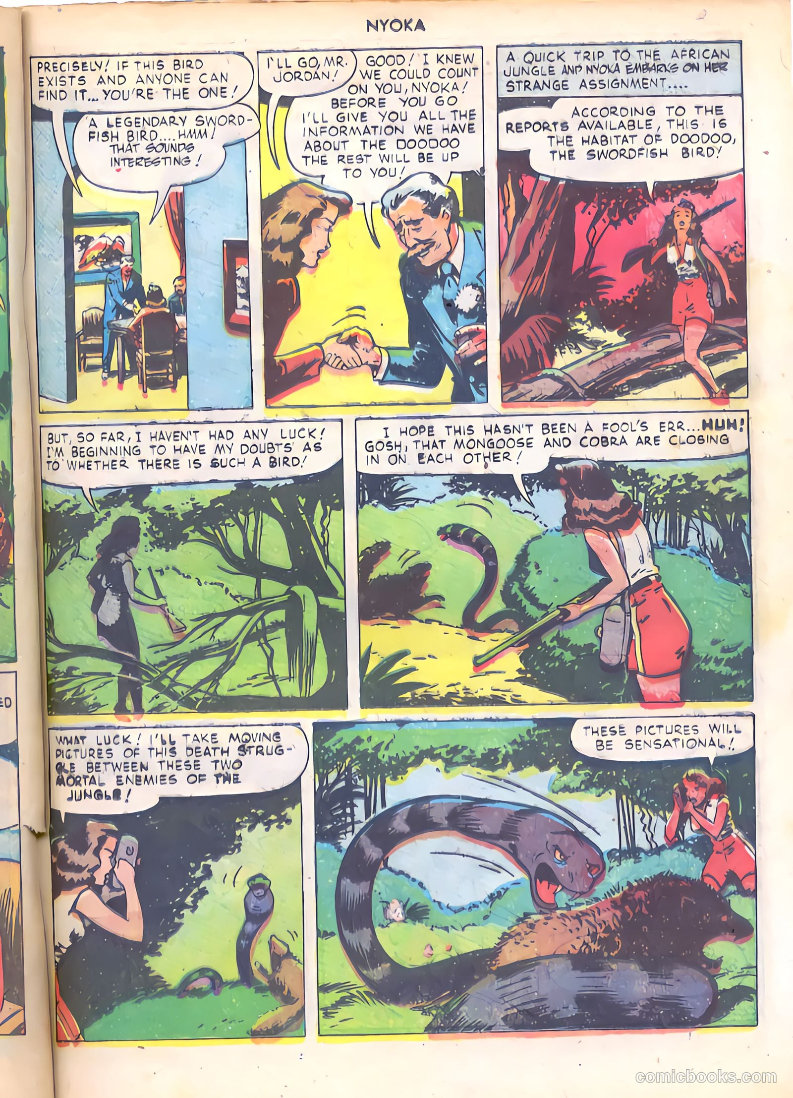 Nyoka the Jungle Girl #28 — page 31 of 52
