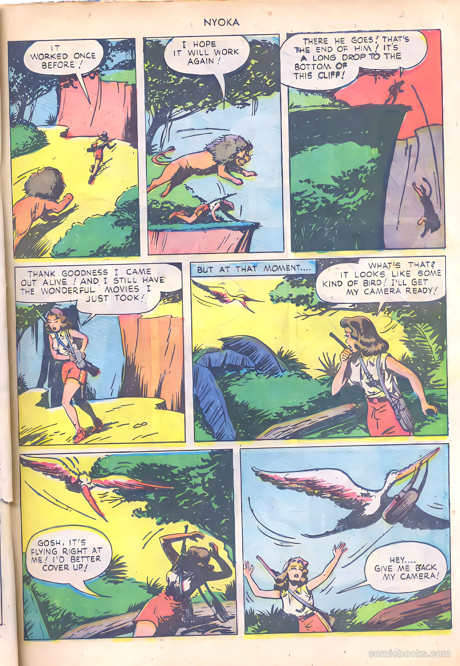 Nyoka the Jungle Girl #28 — page 33 of 52