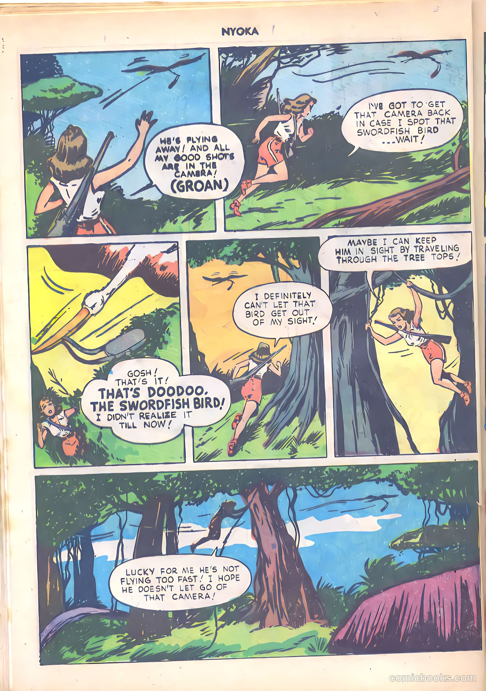 Nyoka the Jungle Girl #28 — page 34 of 52