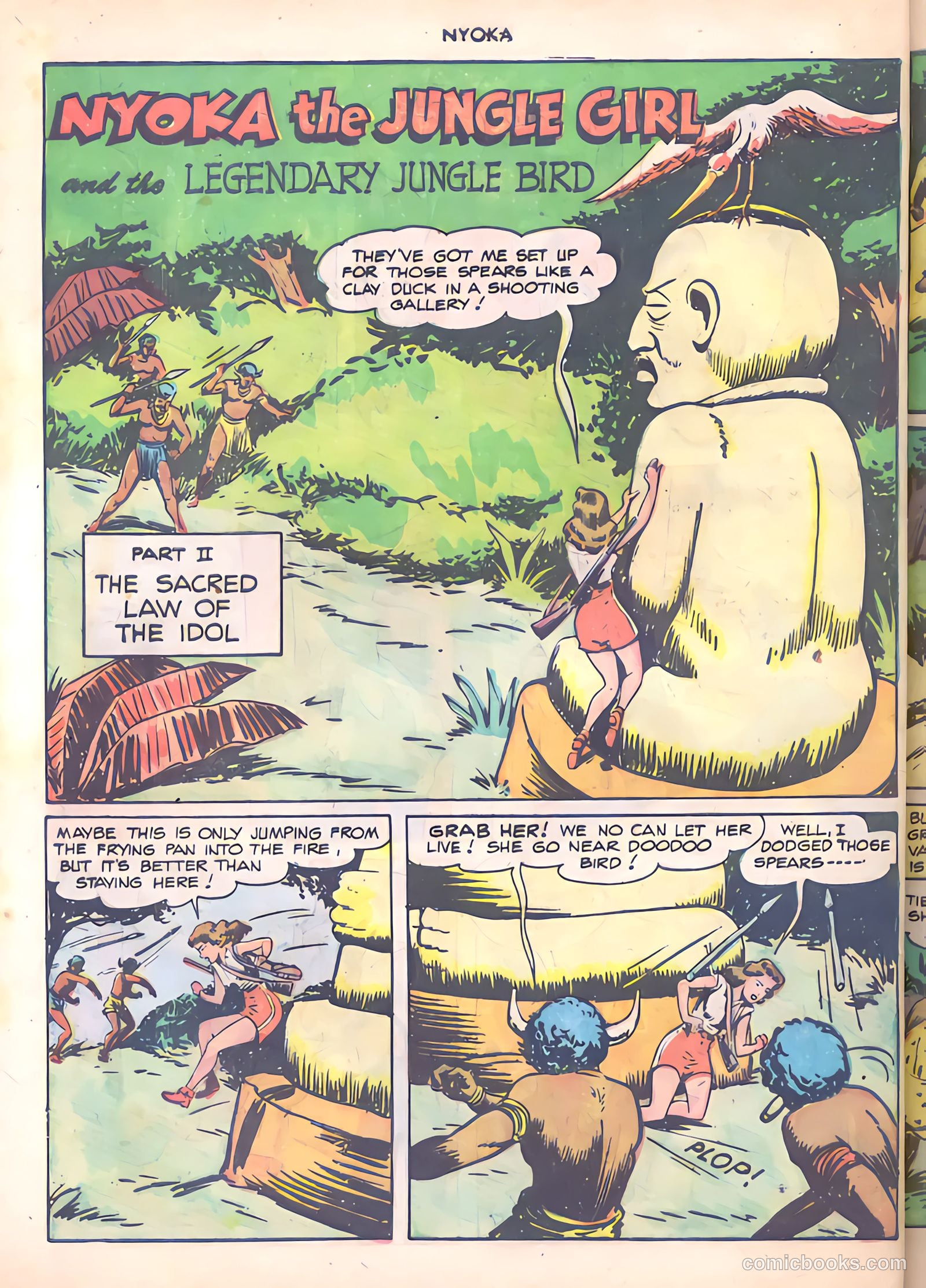 Nyoka the Jungle Girl #28 — page 42 of 52