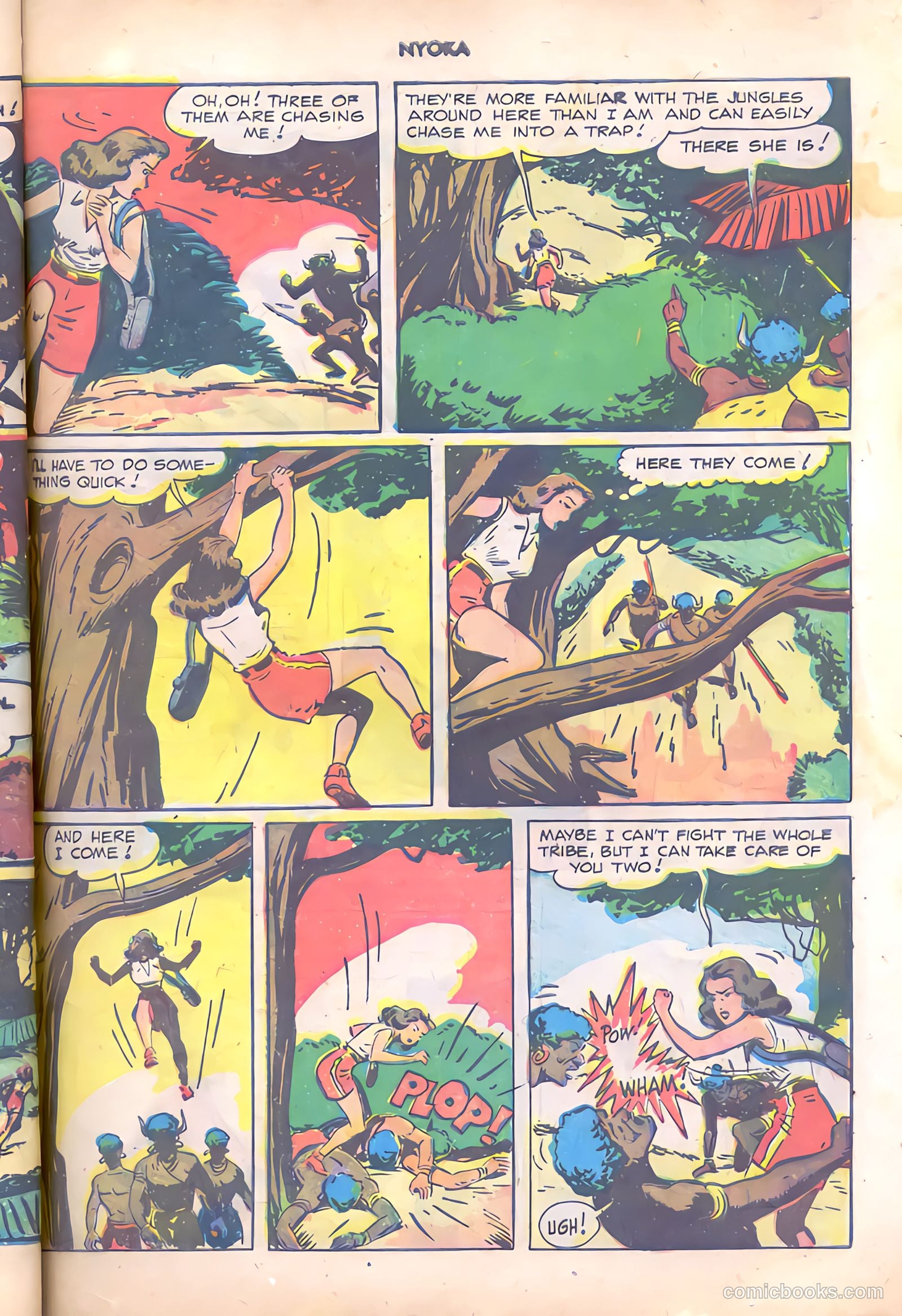 Nyoka the Jungle Girl #28 — page 47 of 52