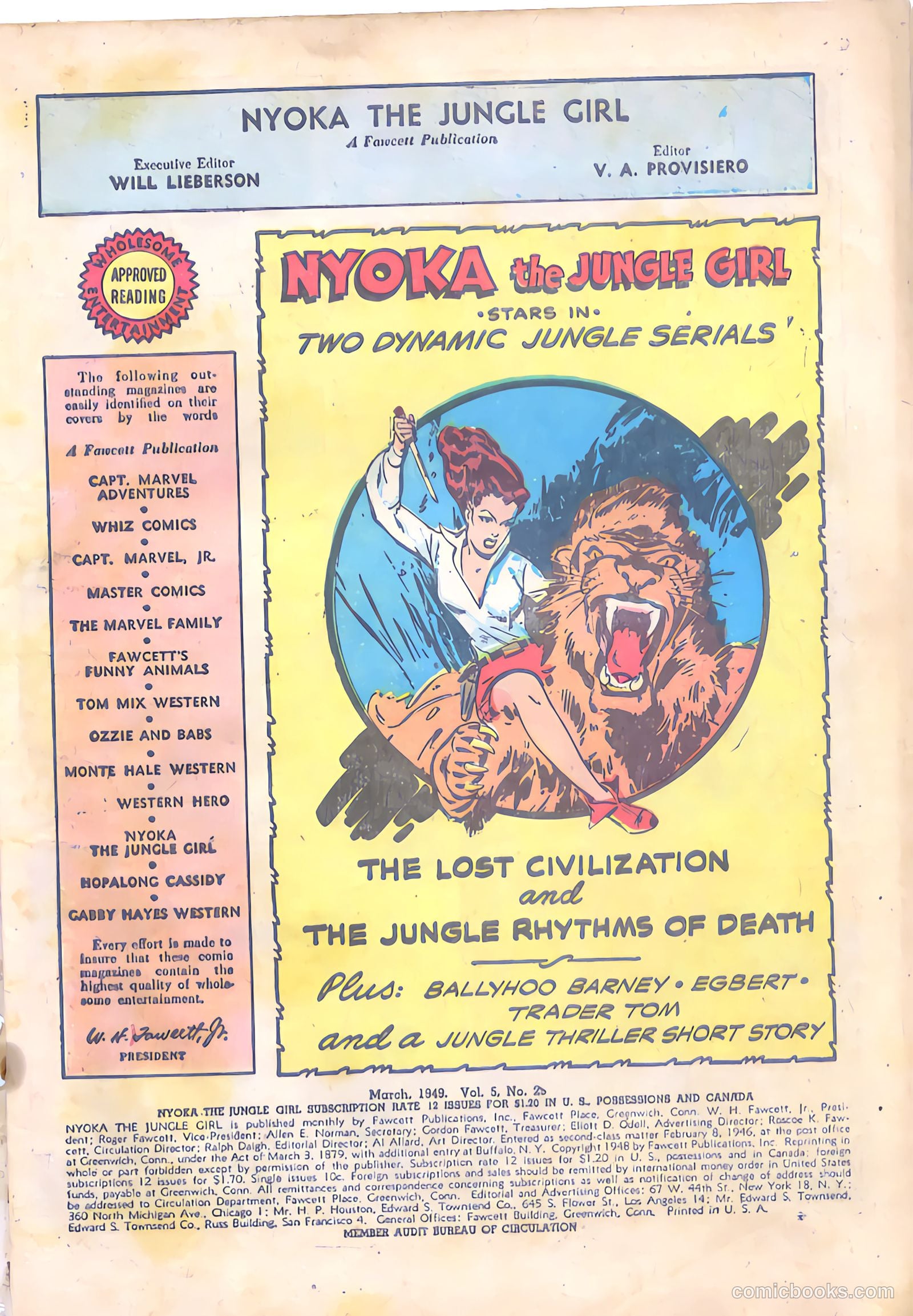 Nyoka the Jungle Girl #29 — page 3 of 52