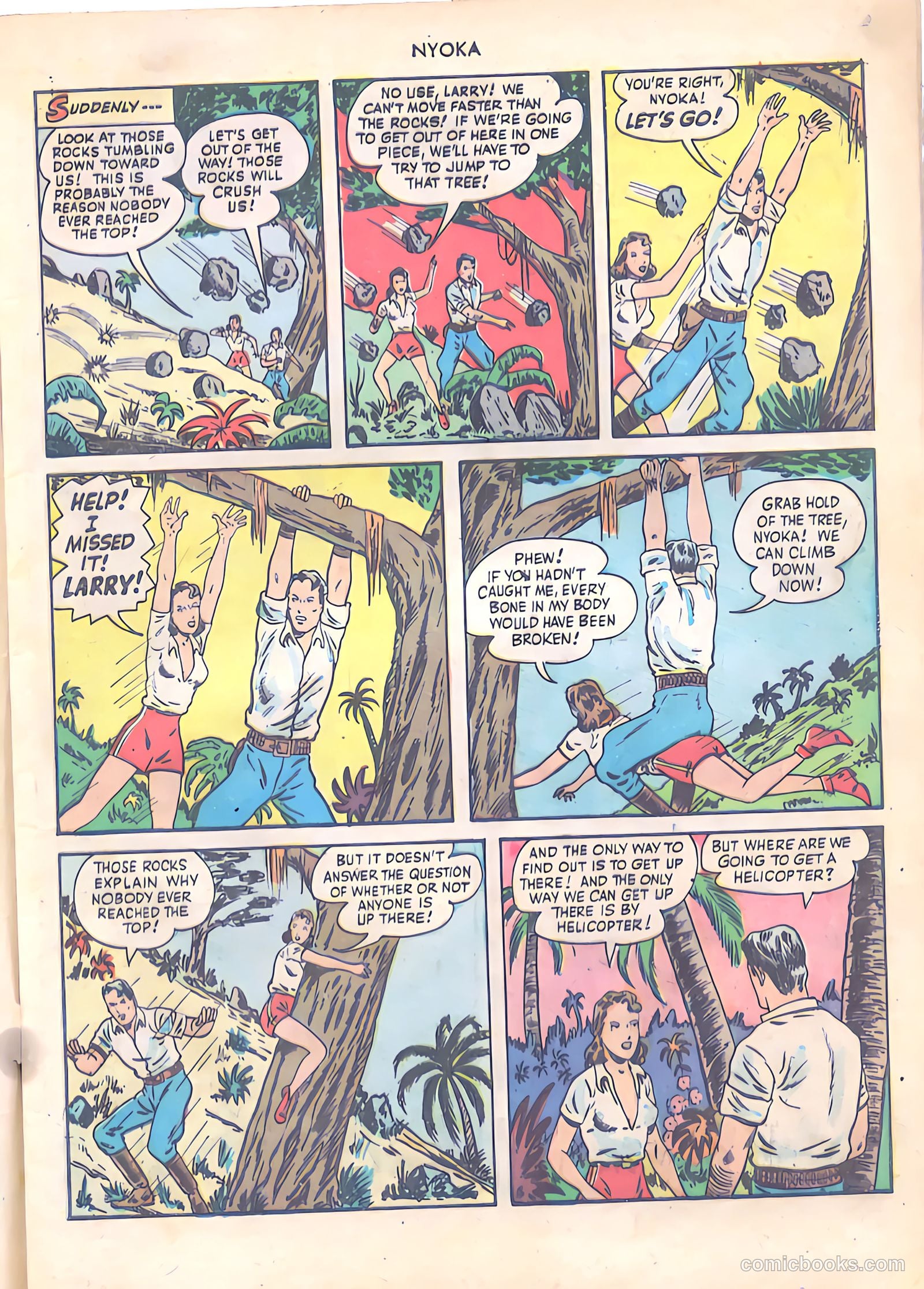 Nyoka the Jungle Girl #29 — page 5 of 52