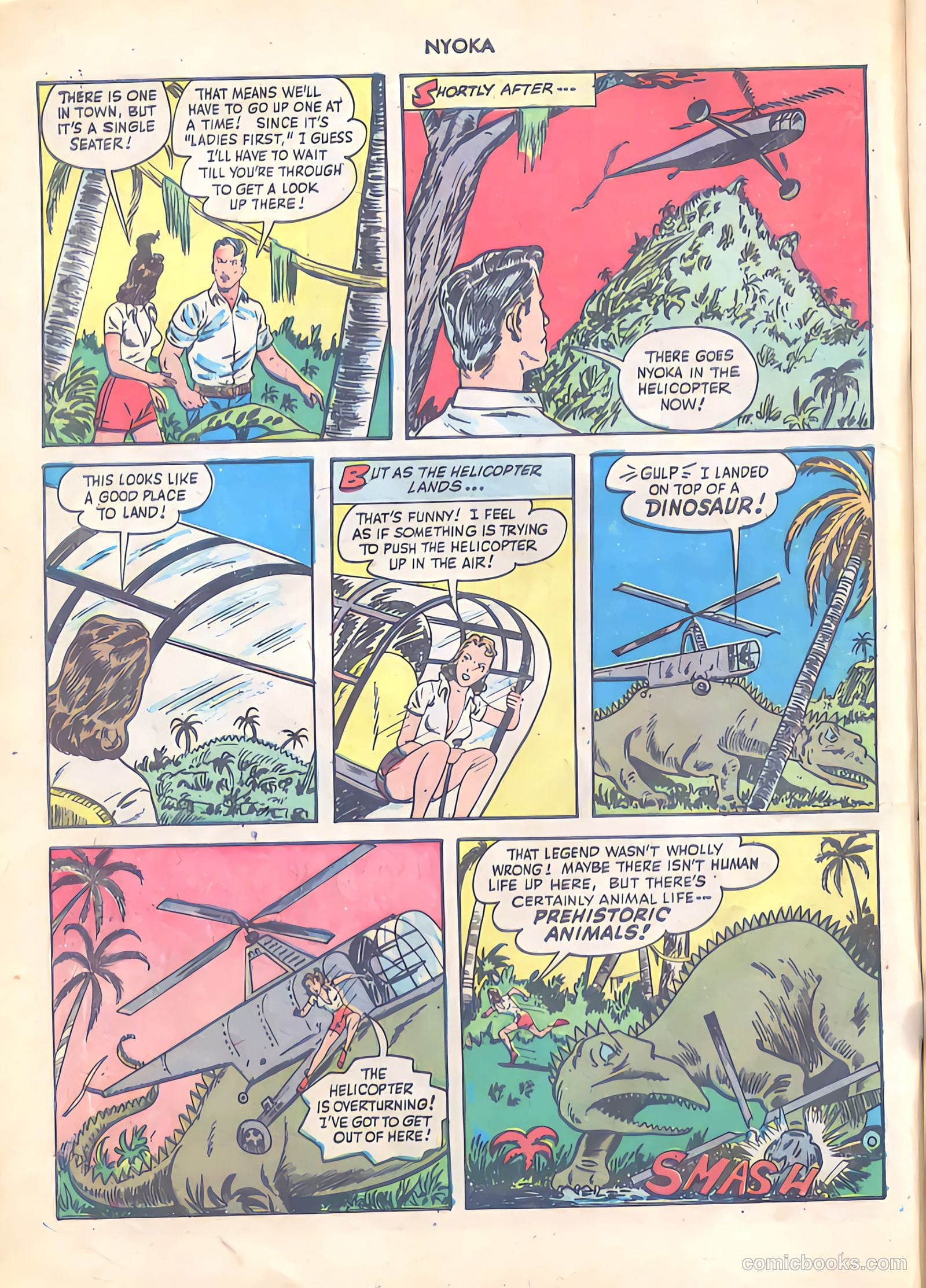 Nyoka the Jungle Girl #29 — page 6 of 52