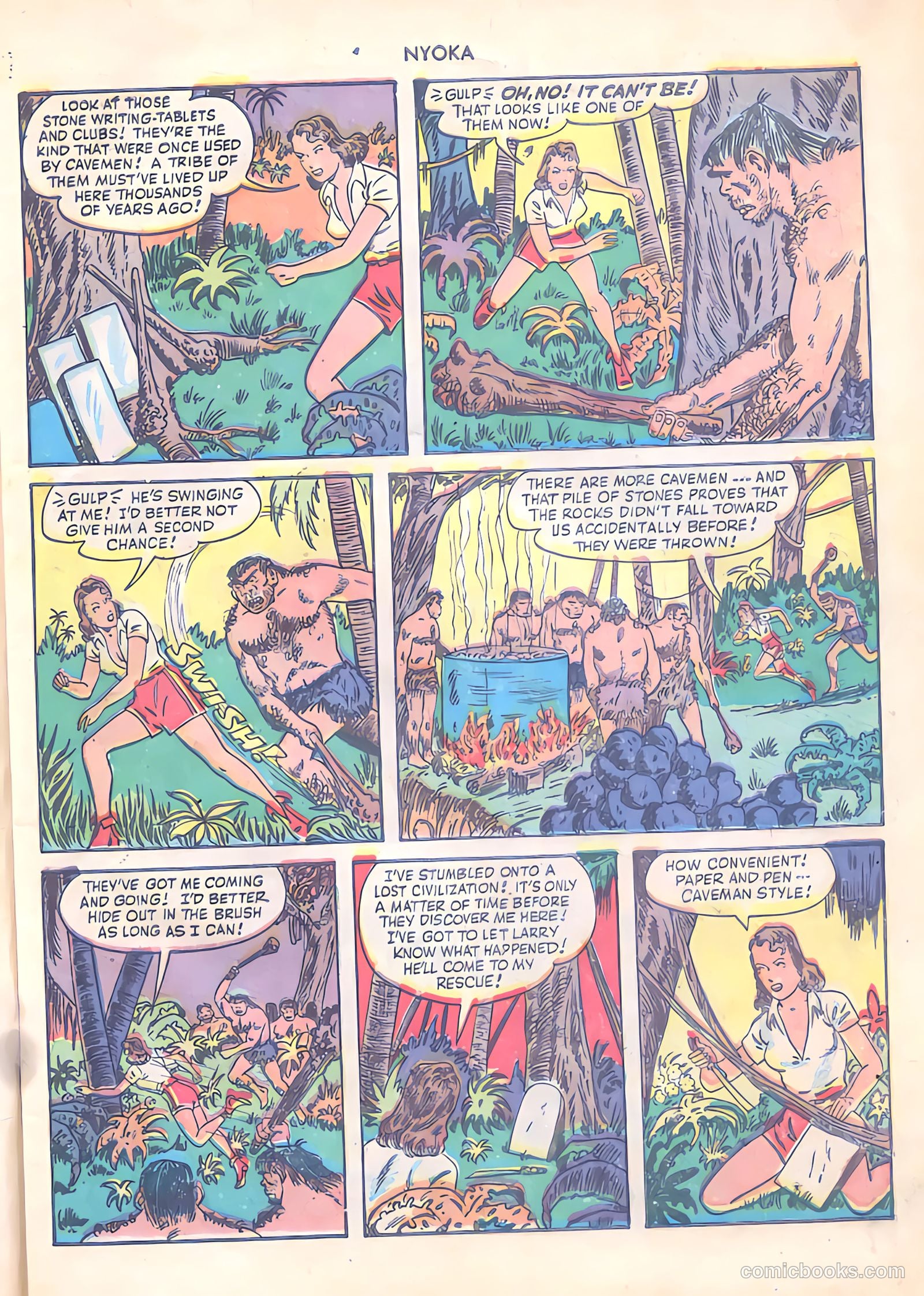 Nyoka the Jungle Girl #29 — page 7 of 52