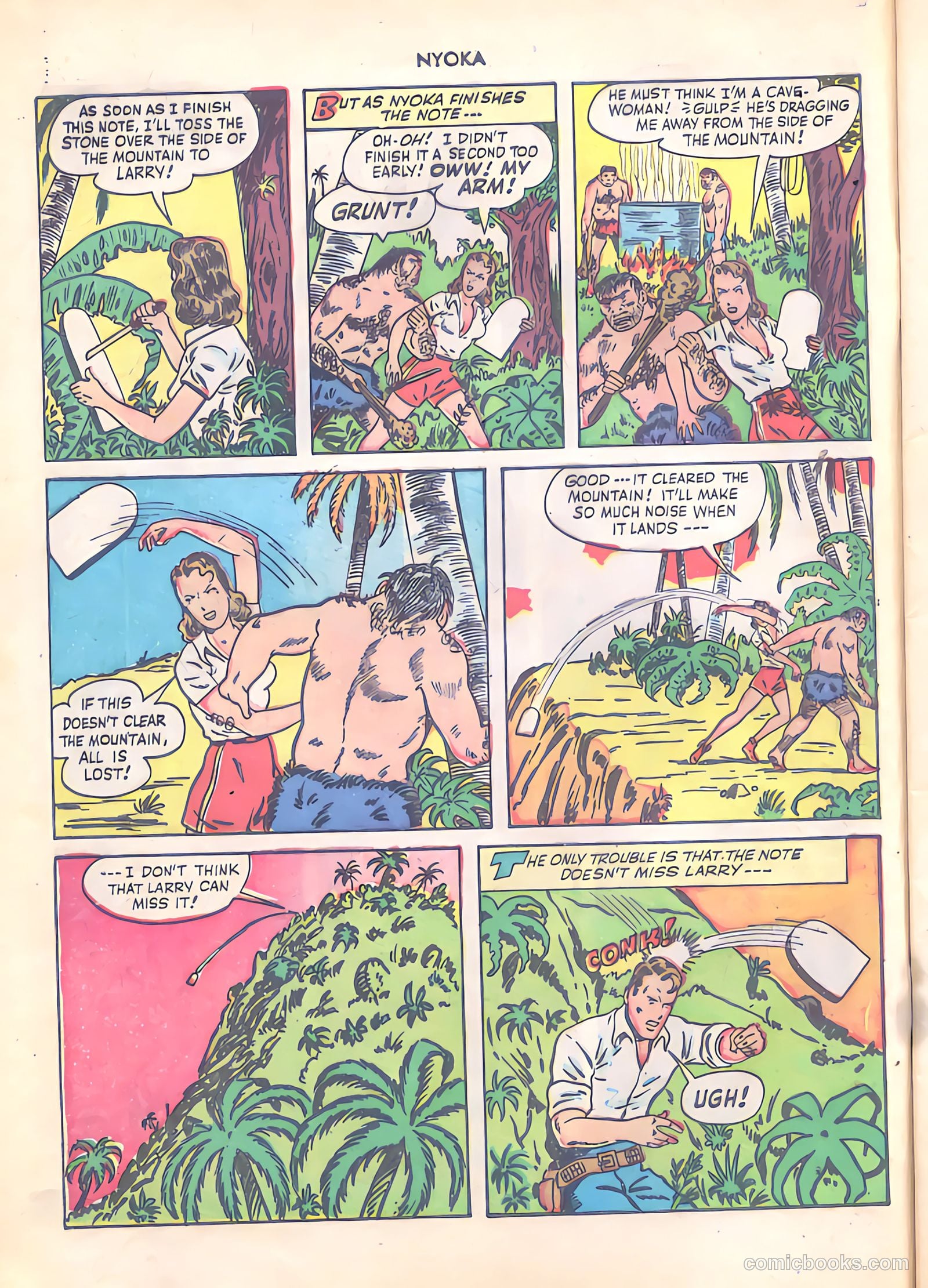 Nyoka the Jungle Girl #29 — page 8 of 52