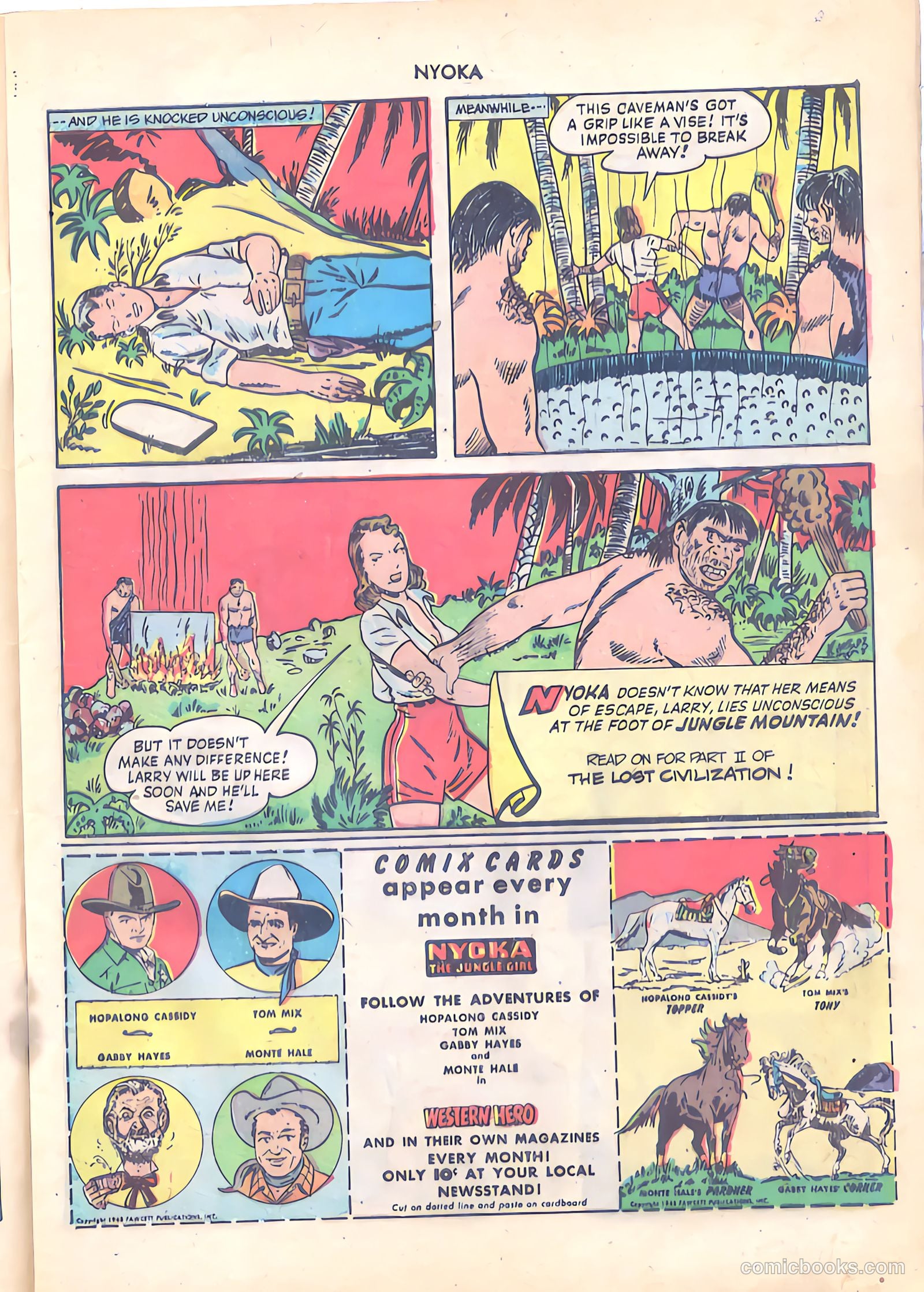Nyoka the Jungle Girl #29 — page 9 of 52