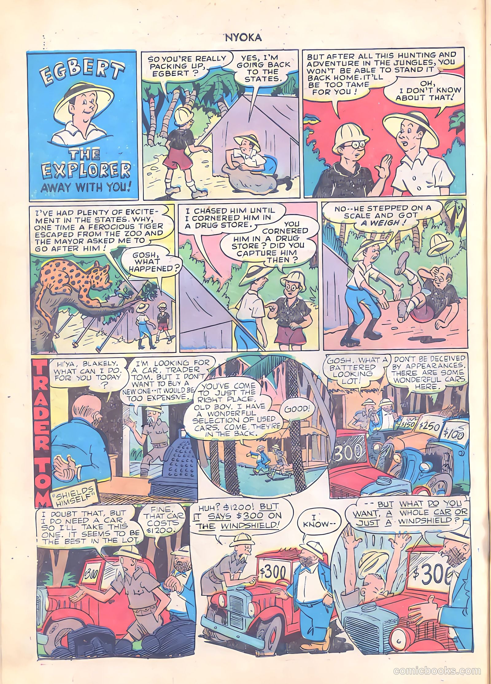 Nyoka the Jungle Girl #29 — page 10 of 52