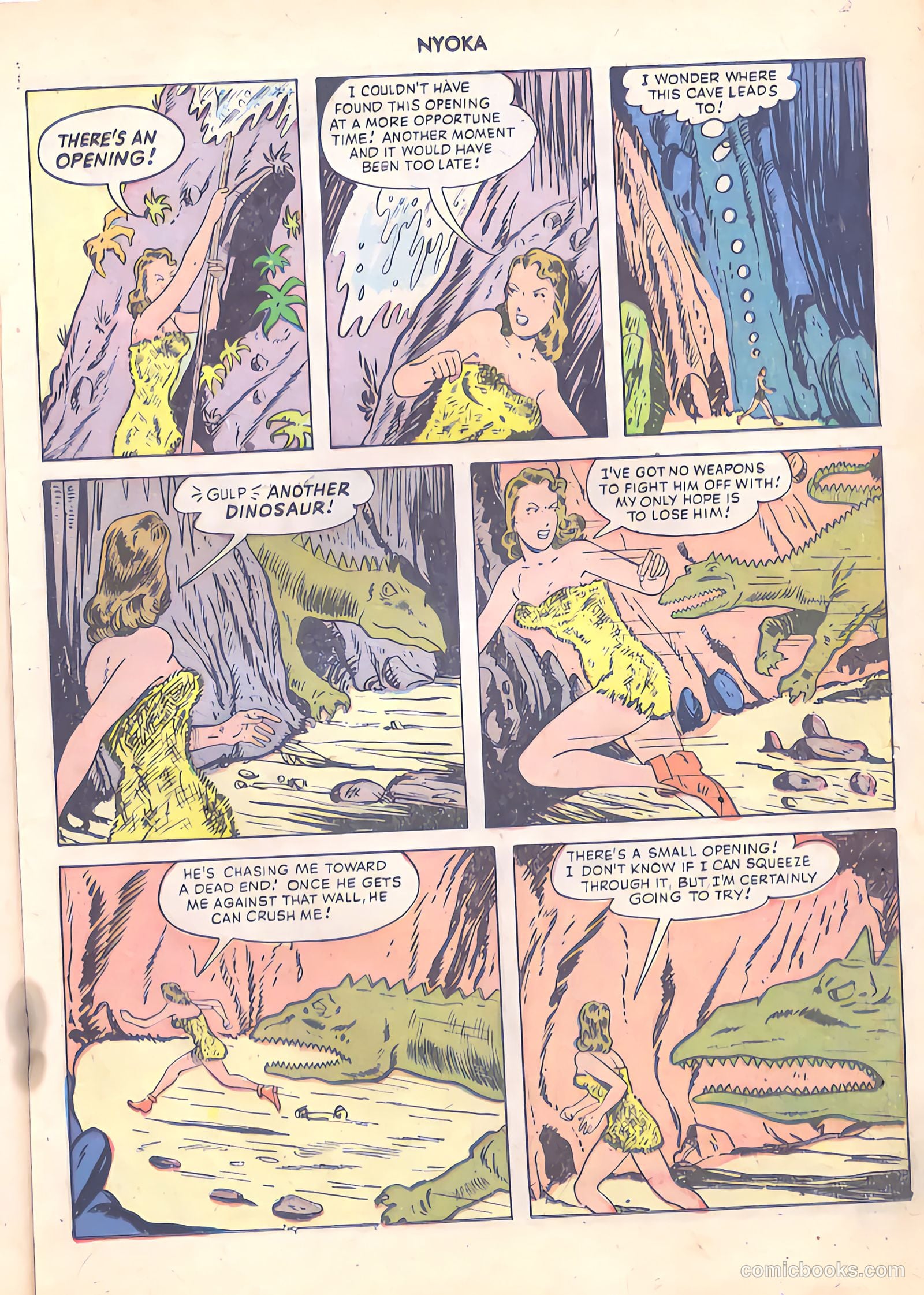 Nyoka the Jungle Girl #29 — page 23 of 52
