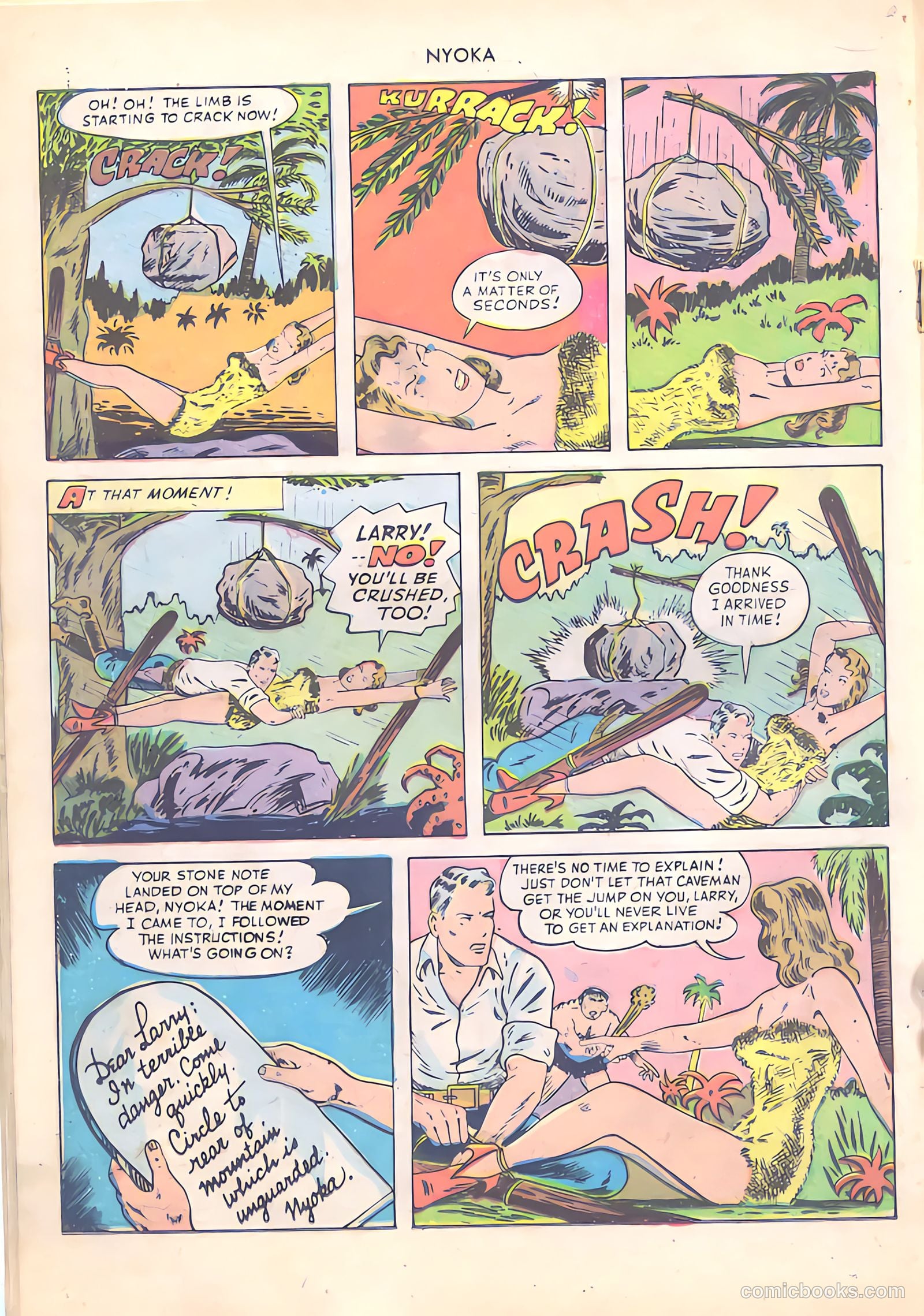 Nyoka the Jungle Girl #29 — page 26 of 52