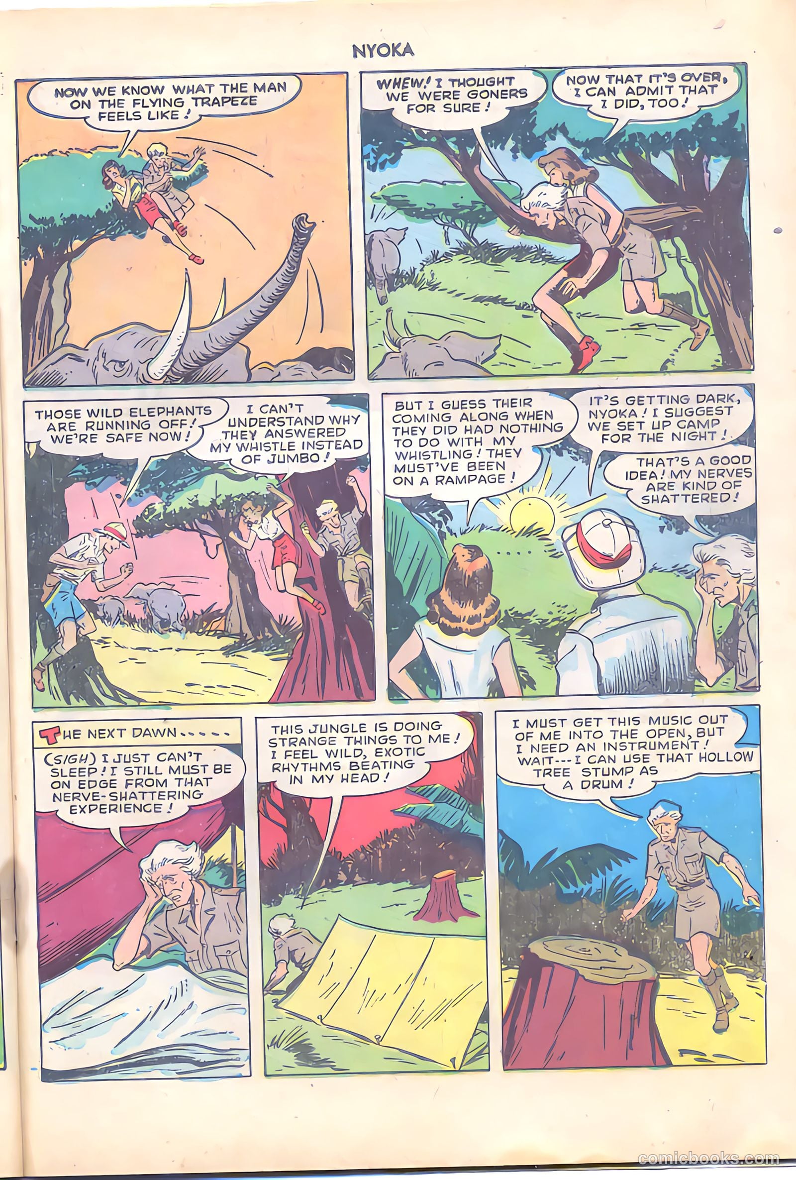 Nyoka the Jungle Girl #29 — page 35 of 52