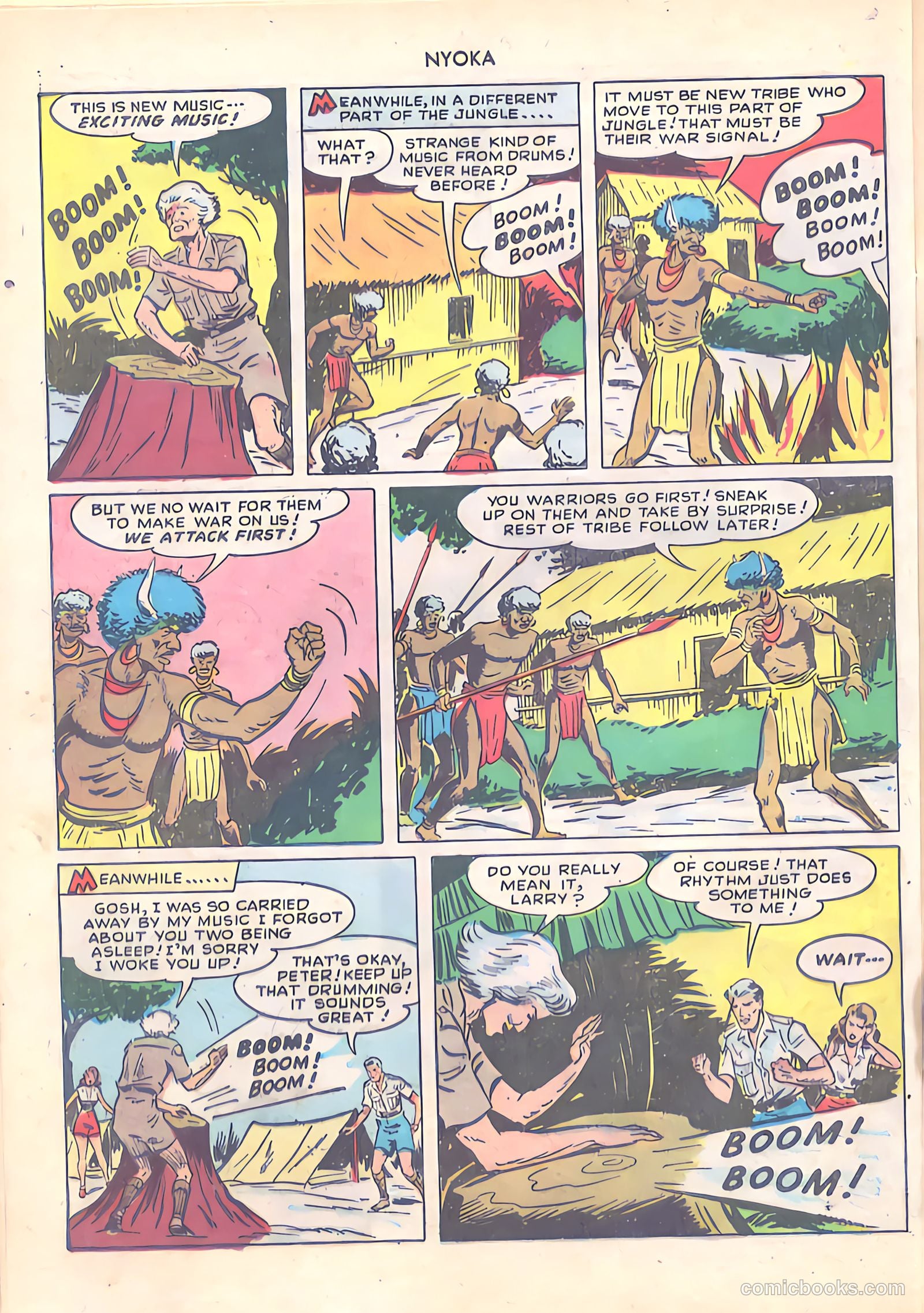 Nyoka the Jungle Girl #29 — page 36 of 52