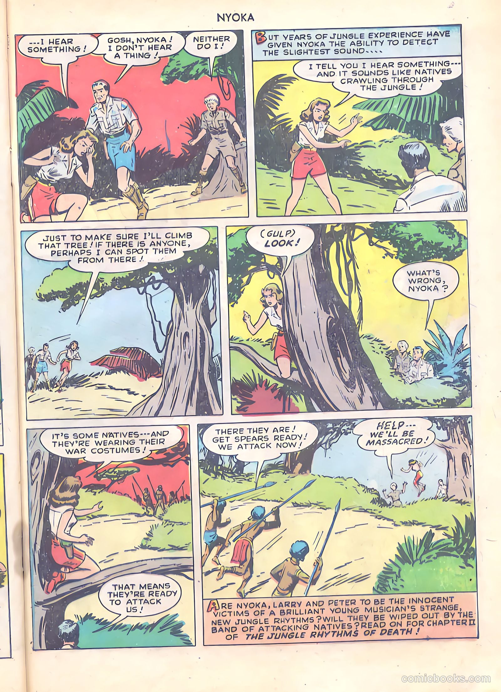 Nyoka the Jungle Girl #29 — page 37 of 52