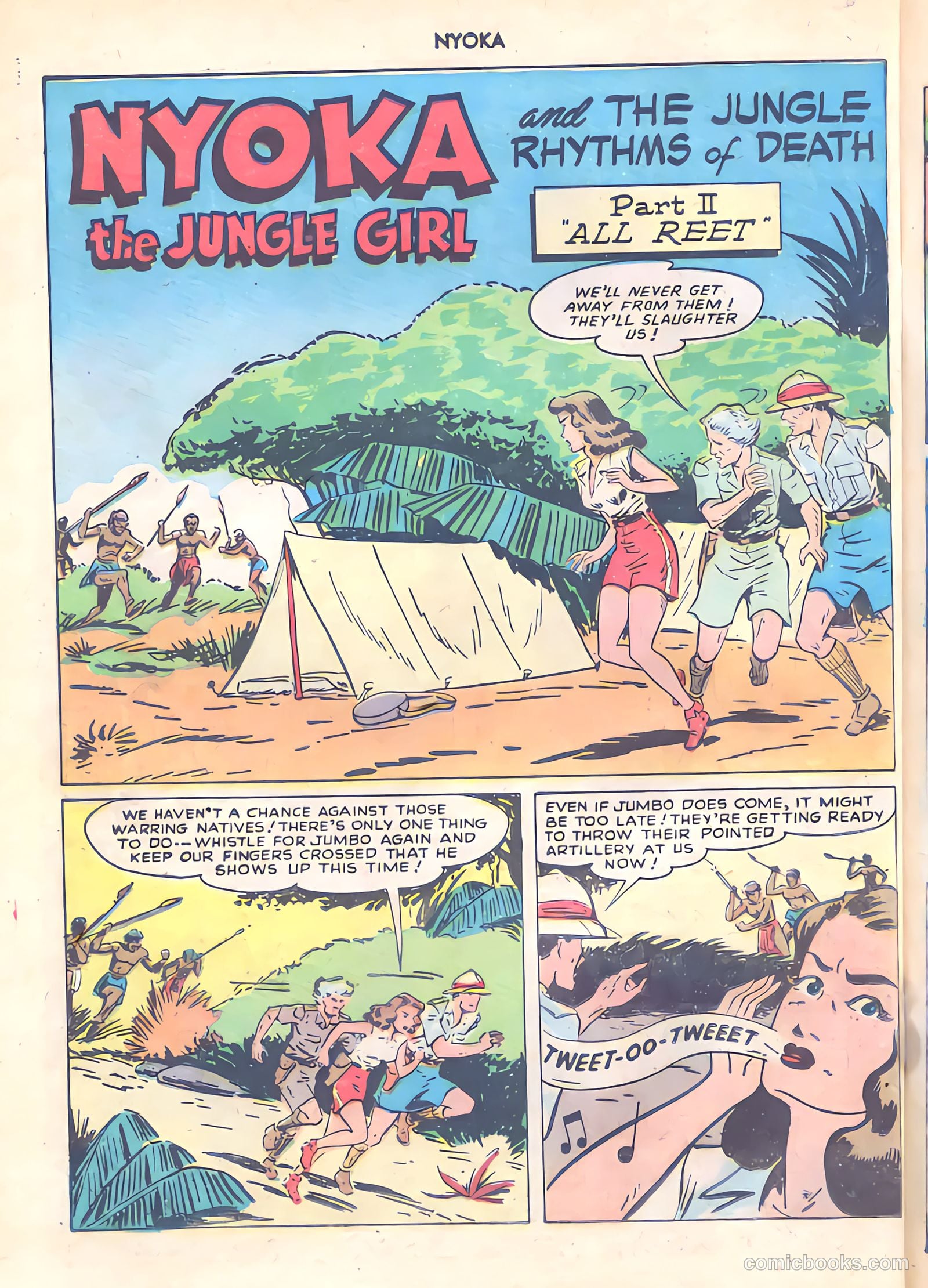 Nyoka the Jungle Girl #29 — page 42 of 52