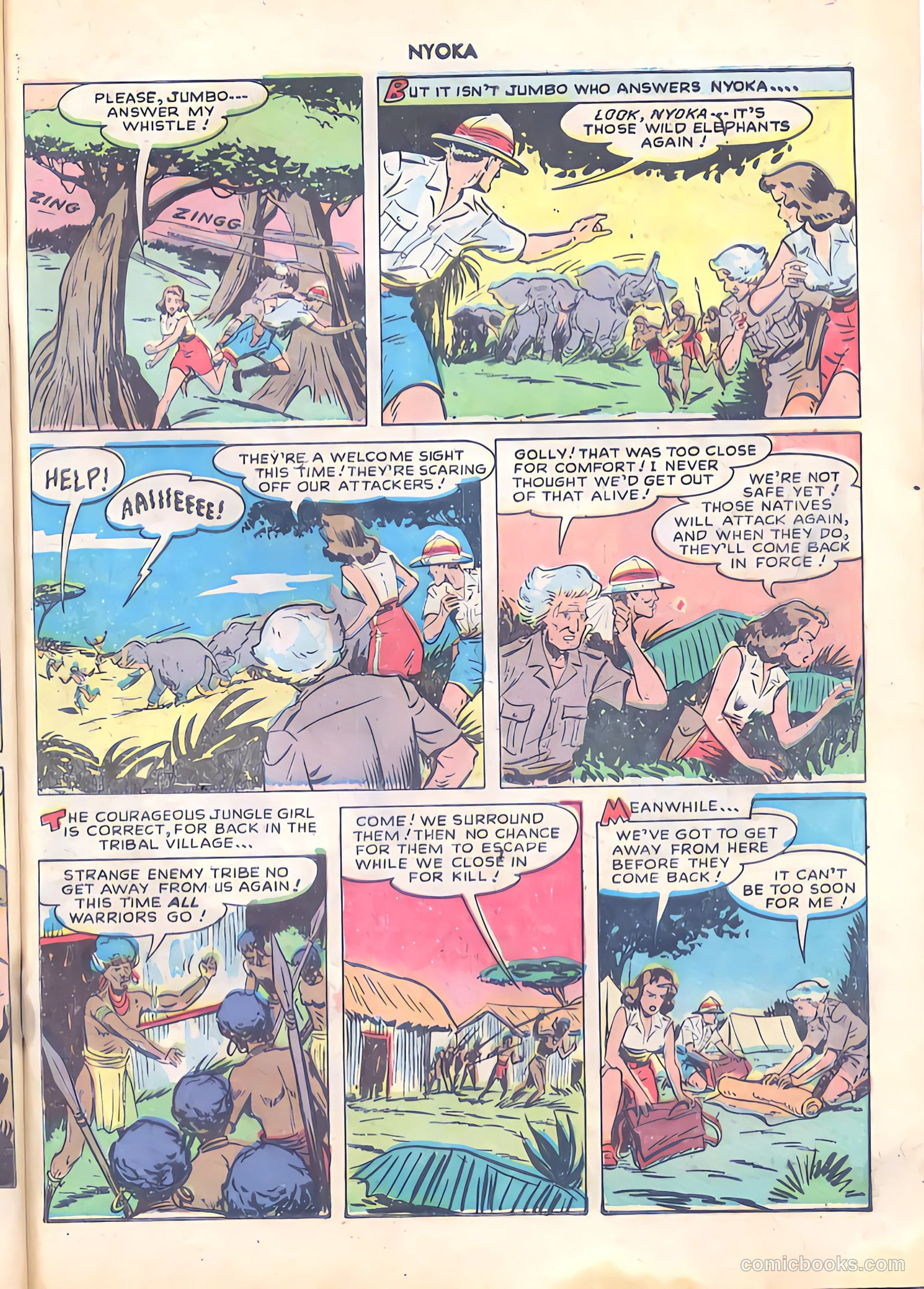 Nyoka the Jungle Girl #29 — page 43 of 52