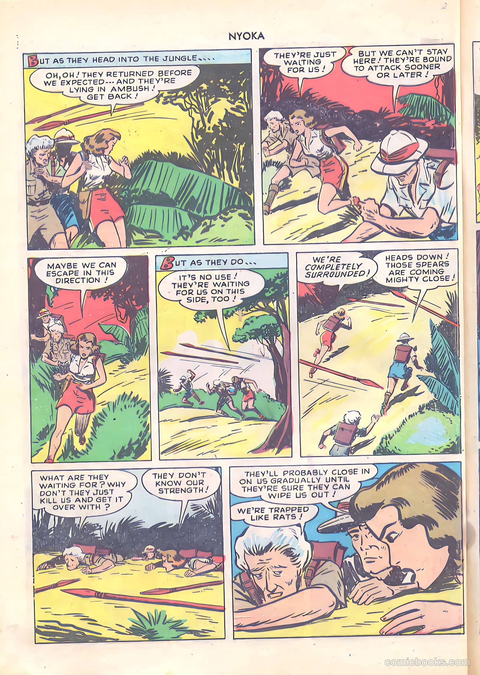Nyoka the Jungle Girl #29 — page 44 of 52
