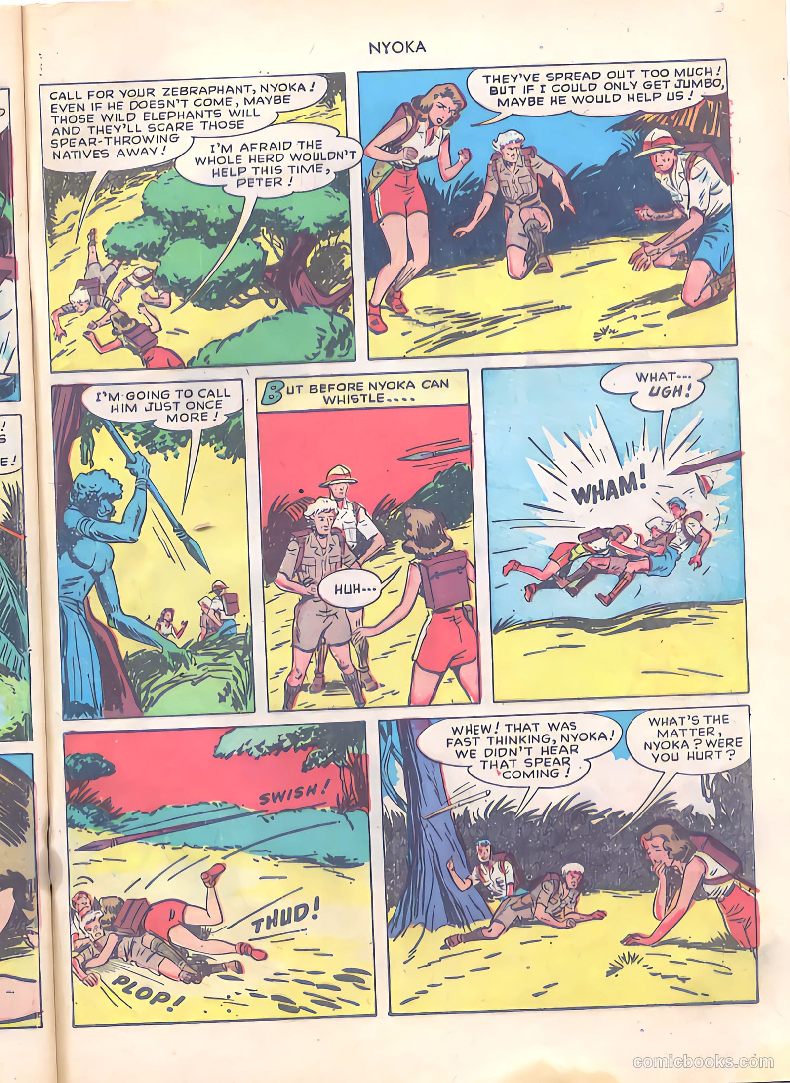Nyoka the Jungle Girl #29 — page 45 of 52