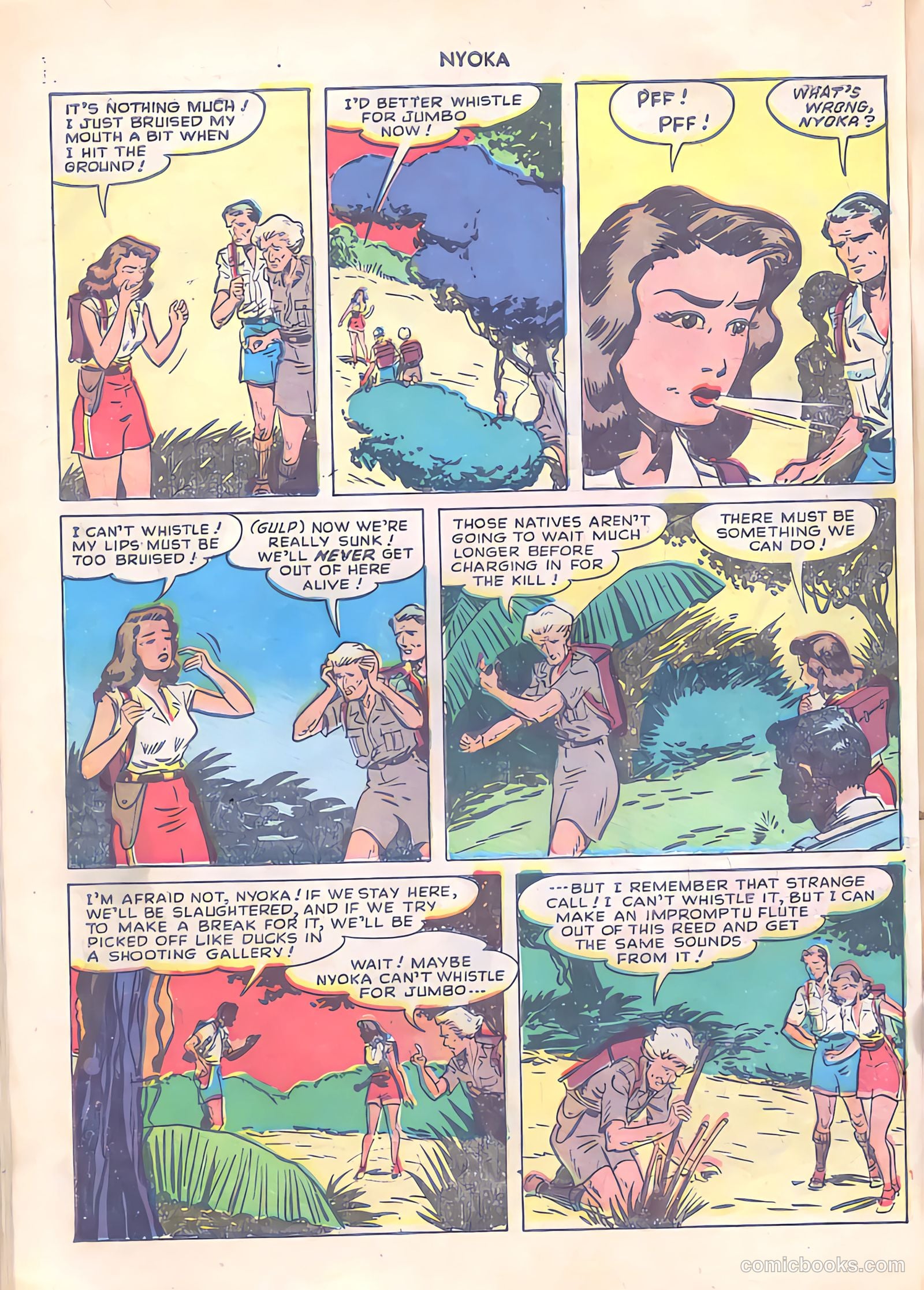 Nyoka the Jungle Girl #29 — page 46 of 52
