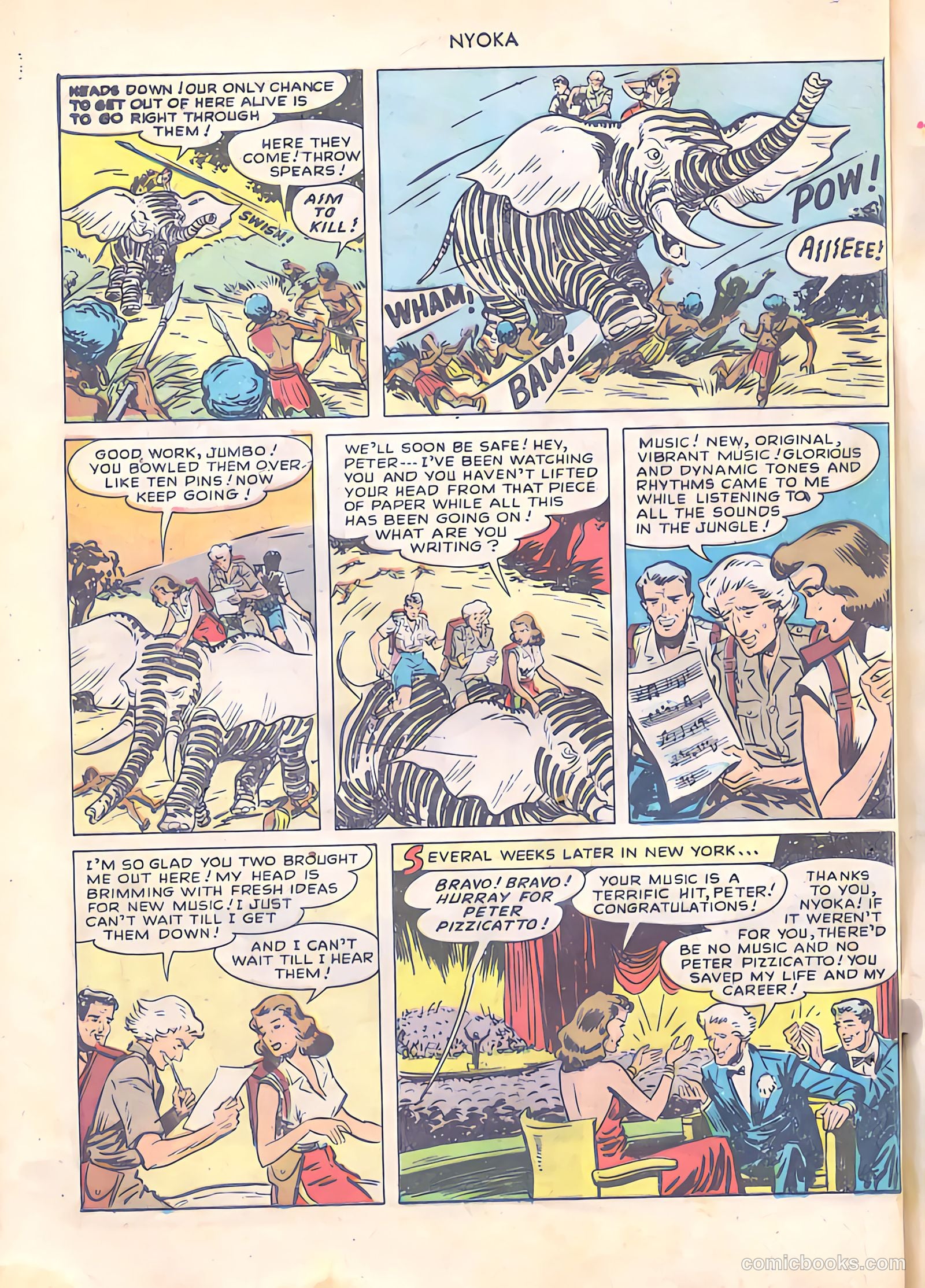 Nyoka the Jungle Girl #29 — page 48 of 52
