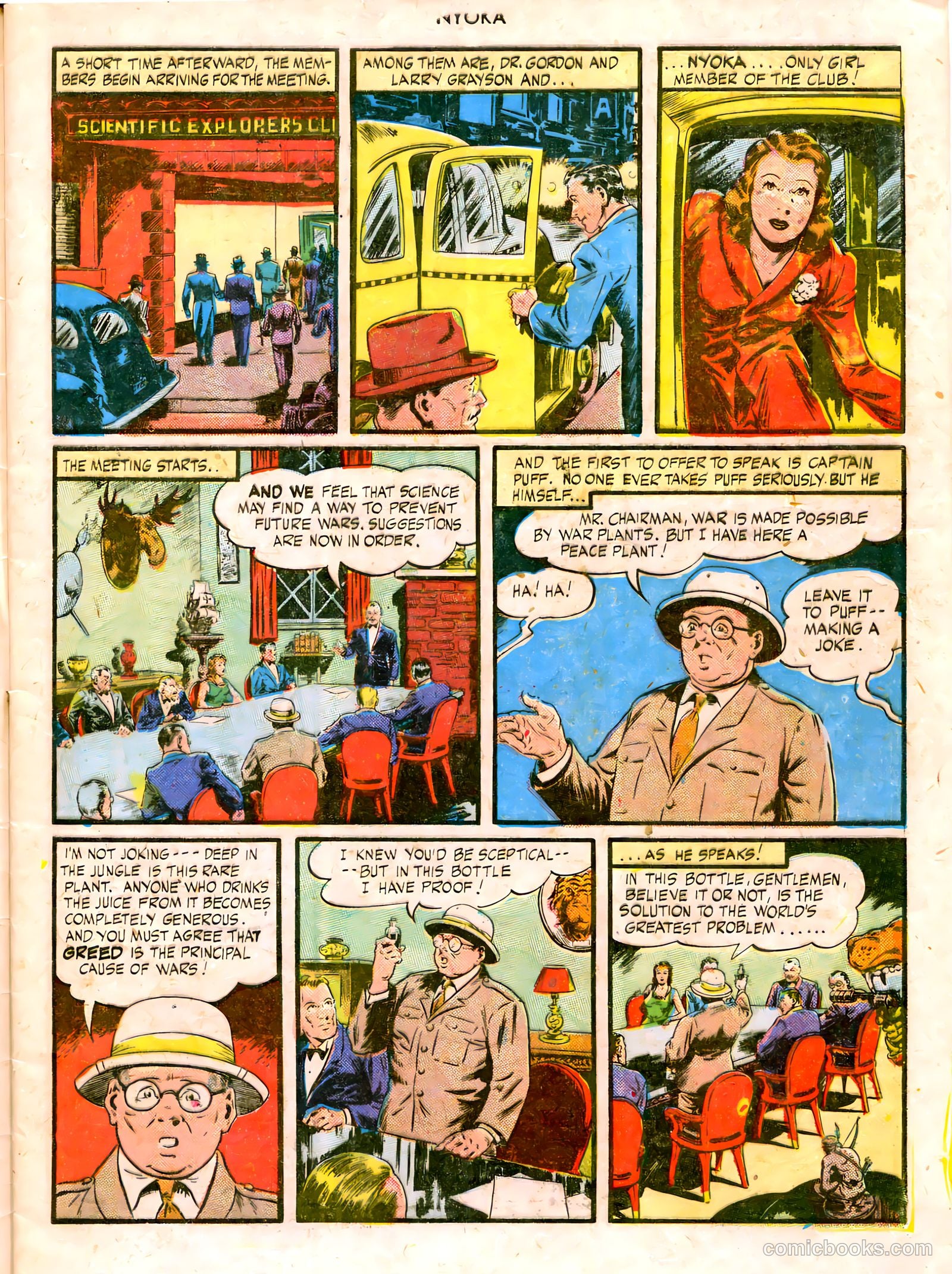 Nyoka the Jungle Girl #3 — page 5 of 36