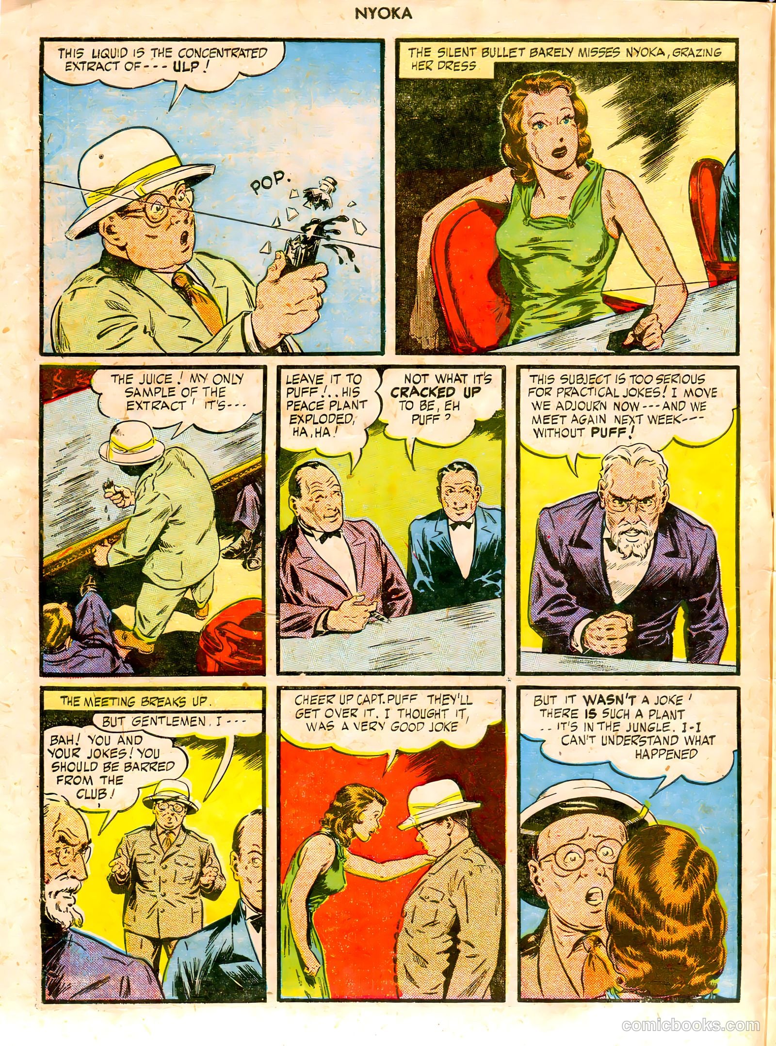 Nyoka the Jungle Girl #3 — page 6 of 36