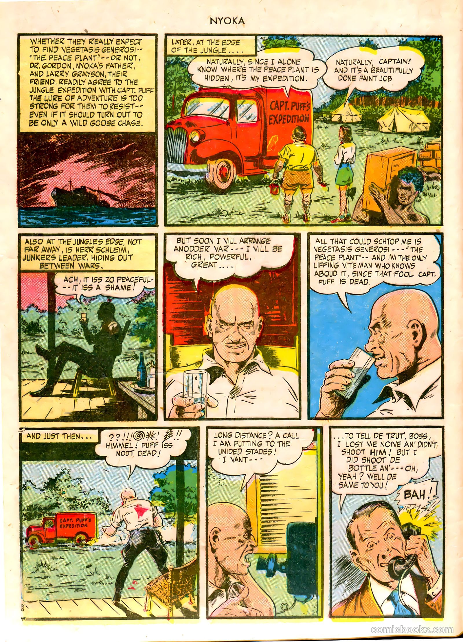 Nyoka the Jungle Girl #3 — page 8 of 36