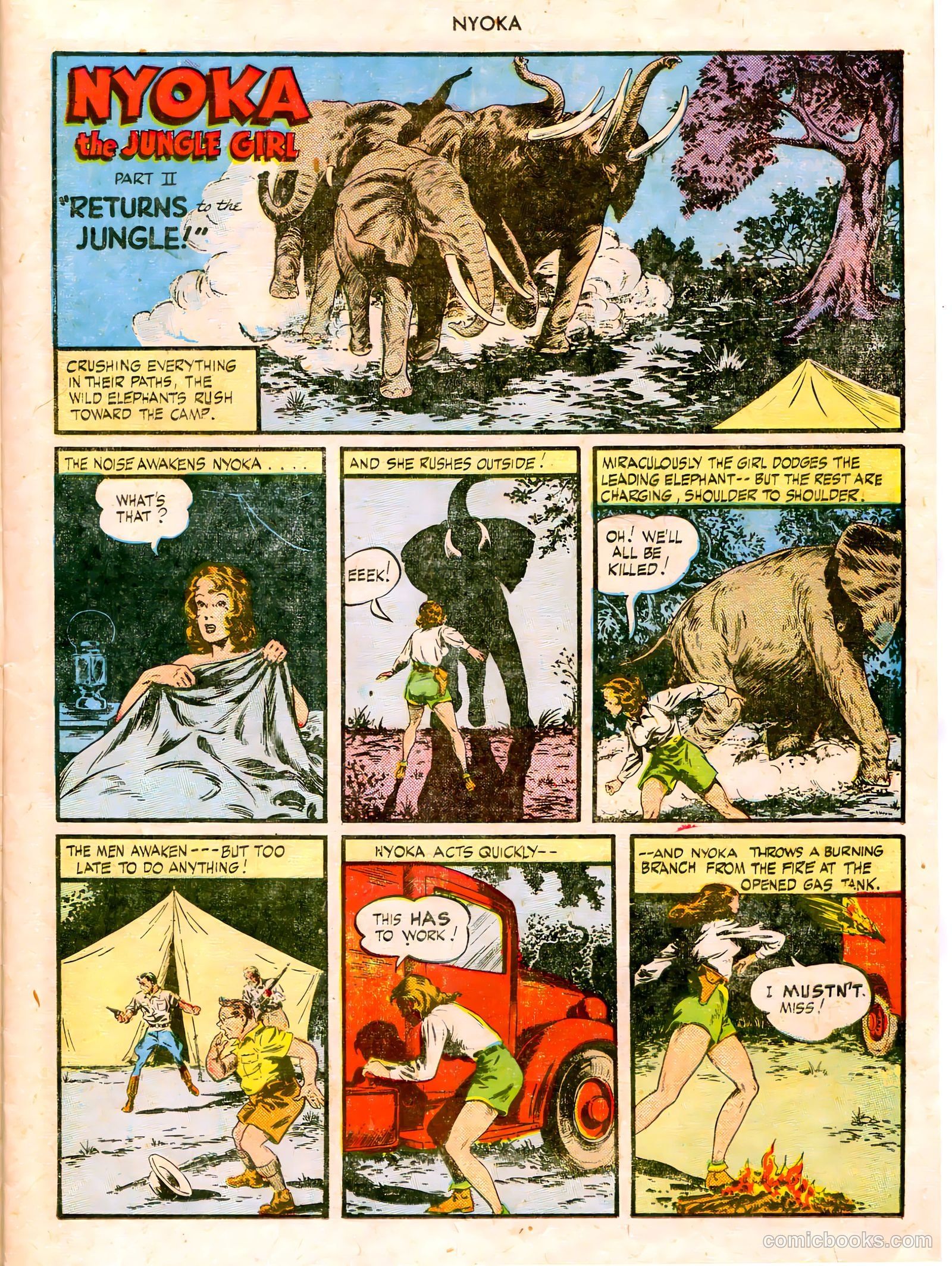 Nyoka the Jungle Girl #3 — page 11 of 36