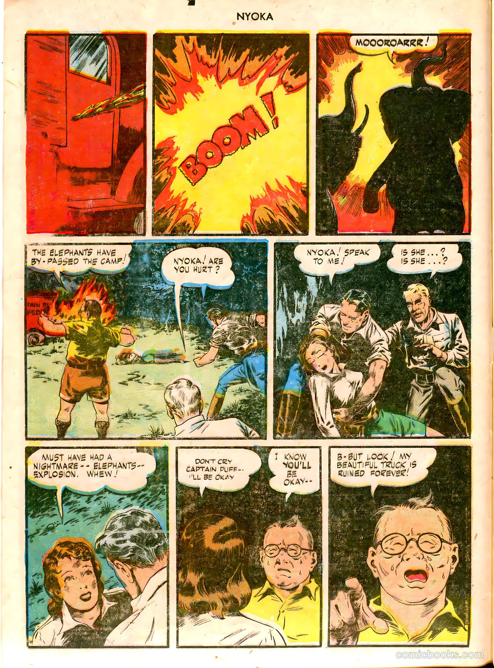 Nyoka the Jungle Girl #3 — page 12 of 36