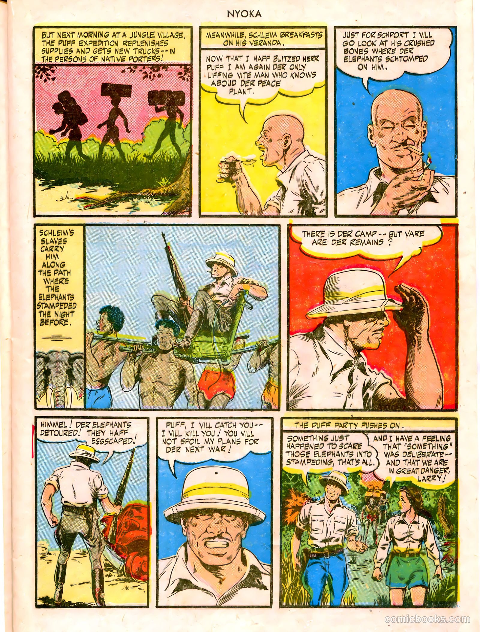 Nyoka the Jungle Girl #3 — page 13 of 36