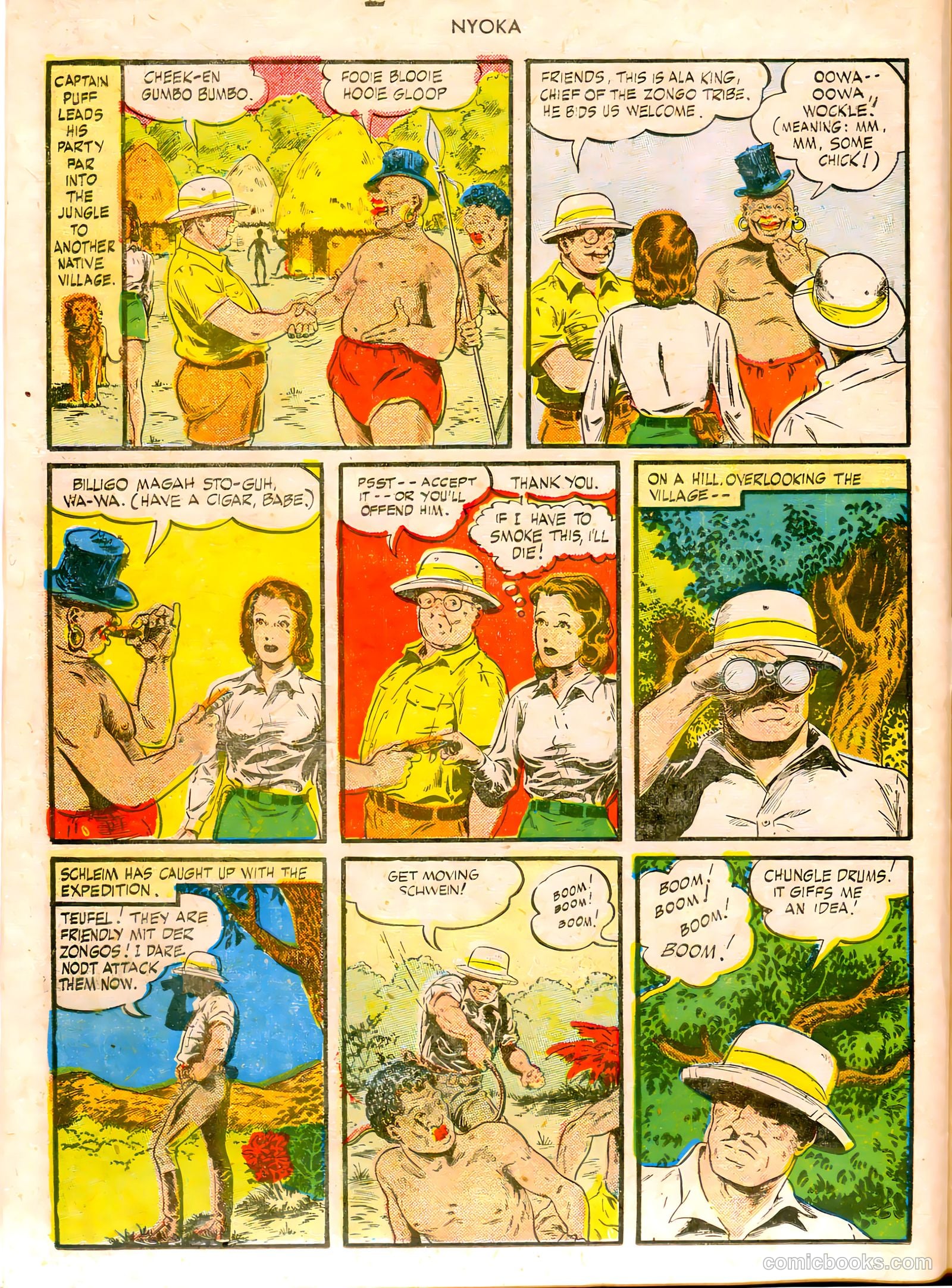 Nyoka the Jungle Girl #3 — page 14 of 36