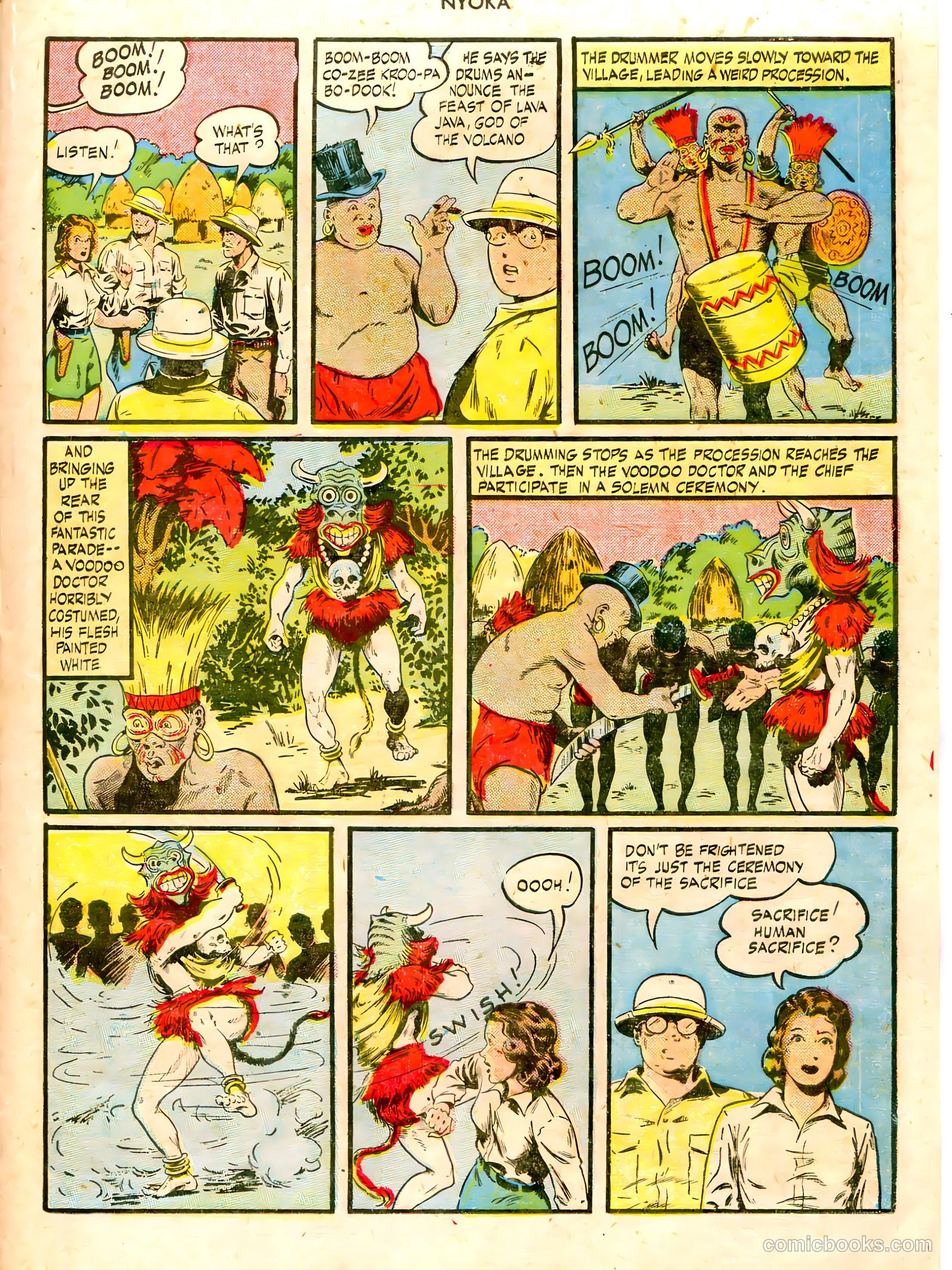 Nyoka the Jungle Girl #3 — page 15 of 36