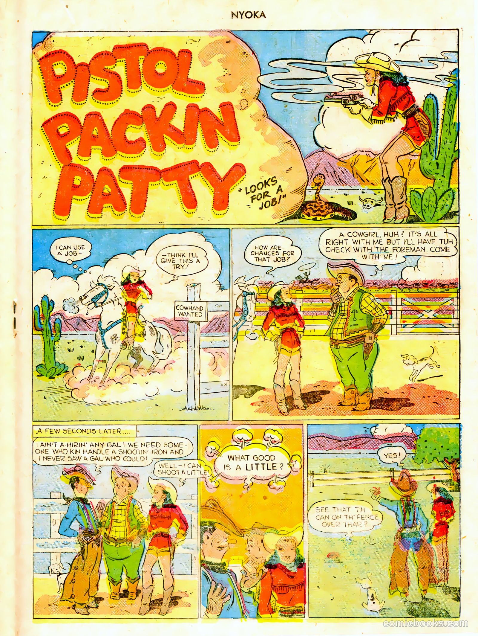 Nyoka the Jungle Girl #3 — page 19 of 36