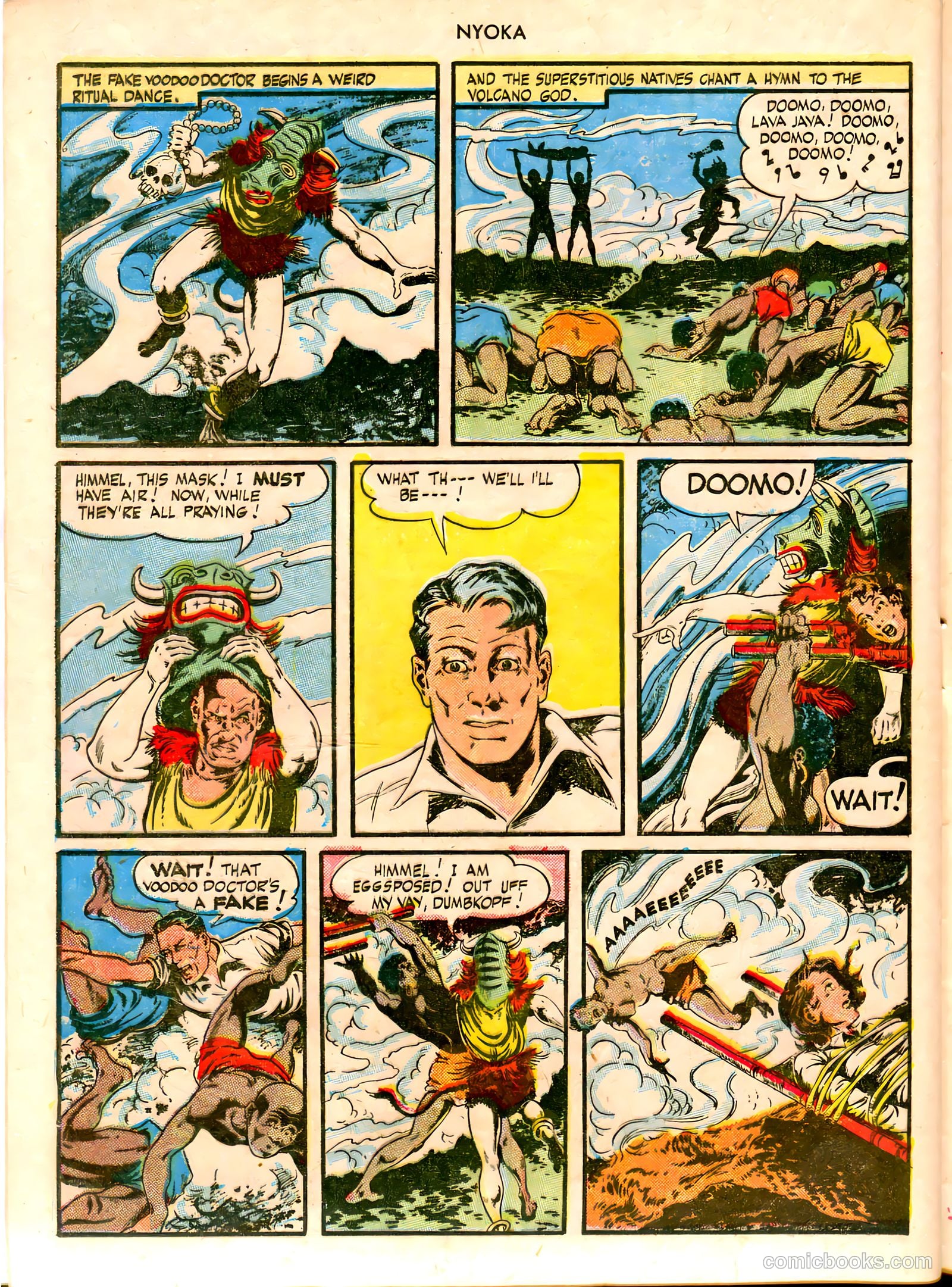 Nyoka the Jungle Girl #3 — page 24 of 36