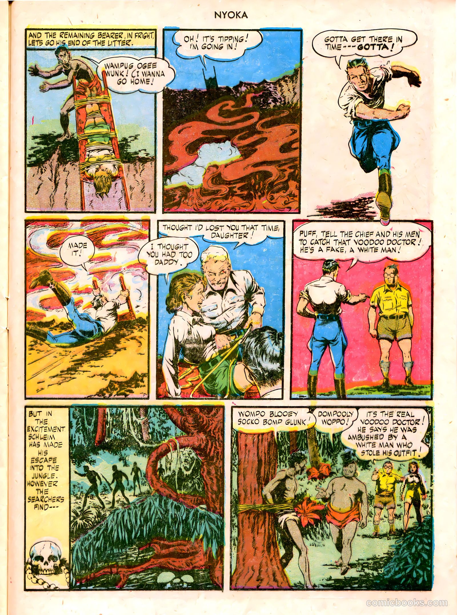Nyoka the Jungle Girl #3 — page 25 of 36