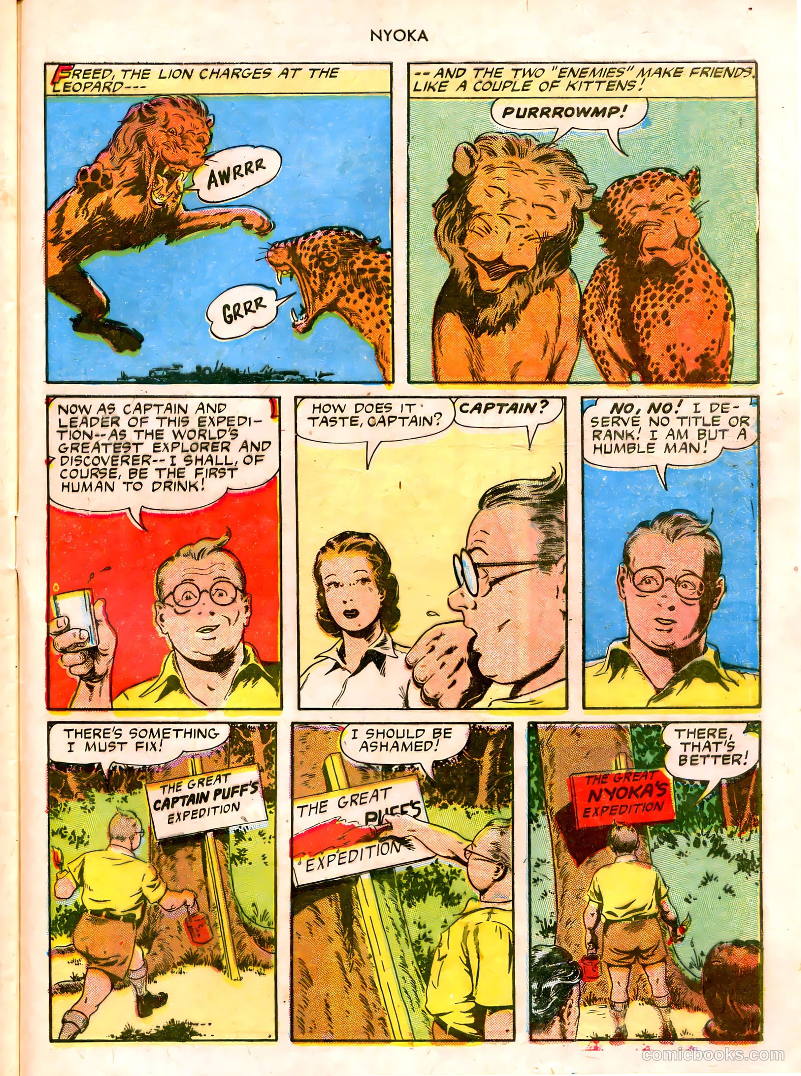 Nyoka the Jungle Girl #3 — page 29 of 36