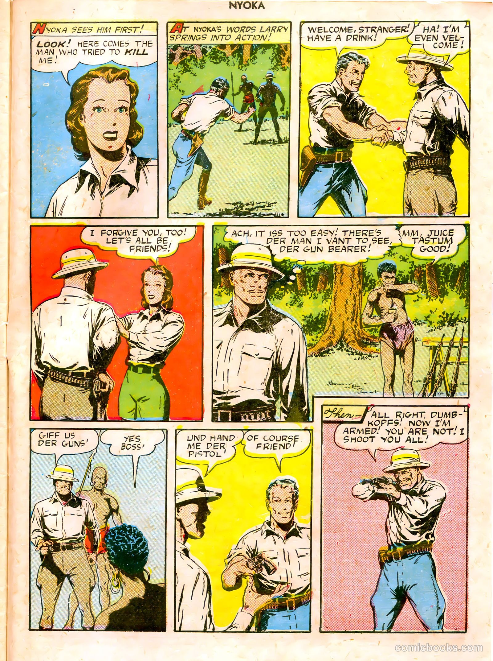 Nyoka the Jungle Girl #3 — page 31 of 36