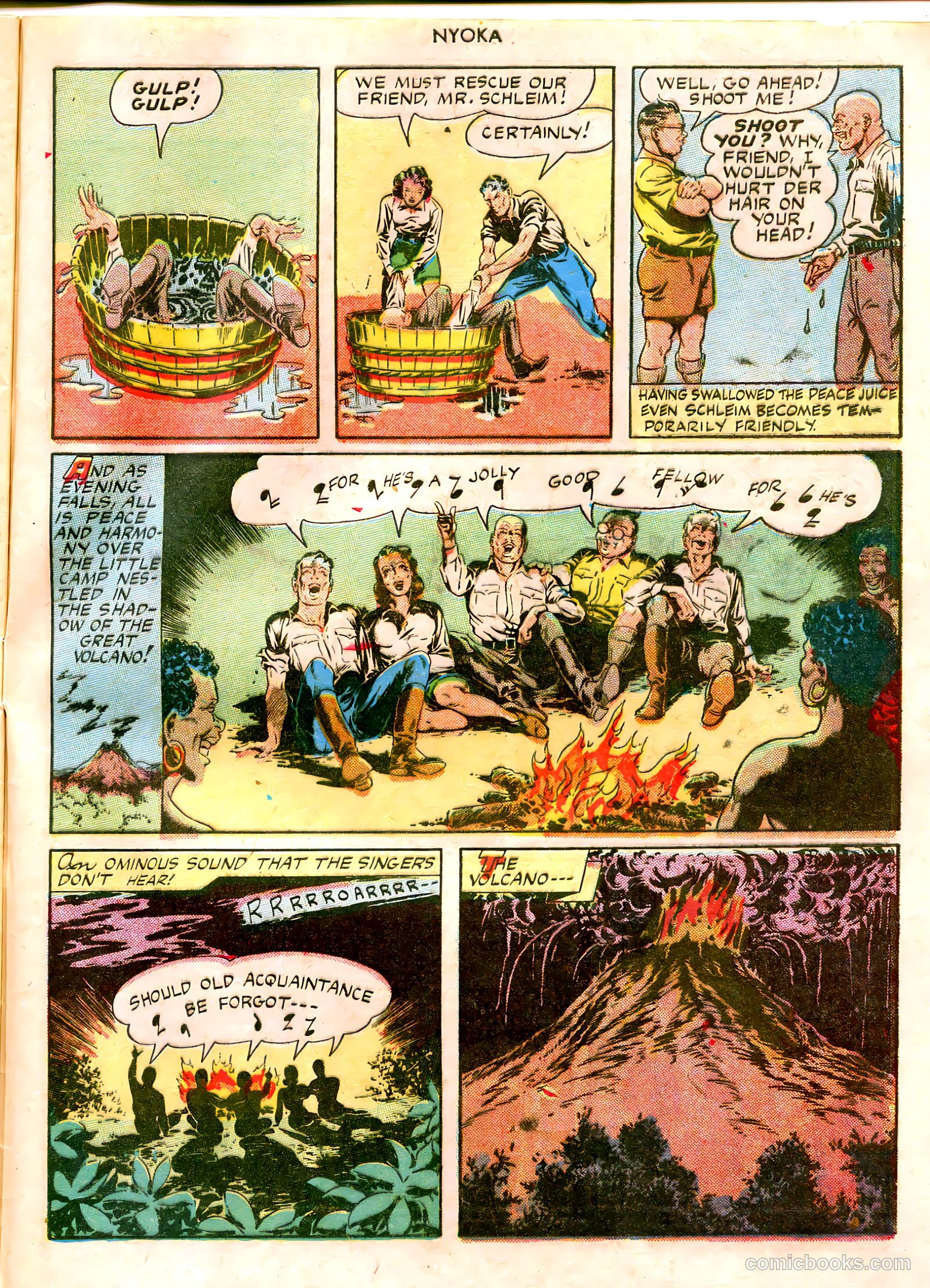 Nyoka the Jungle Girl #3 — page 33 of 36