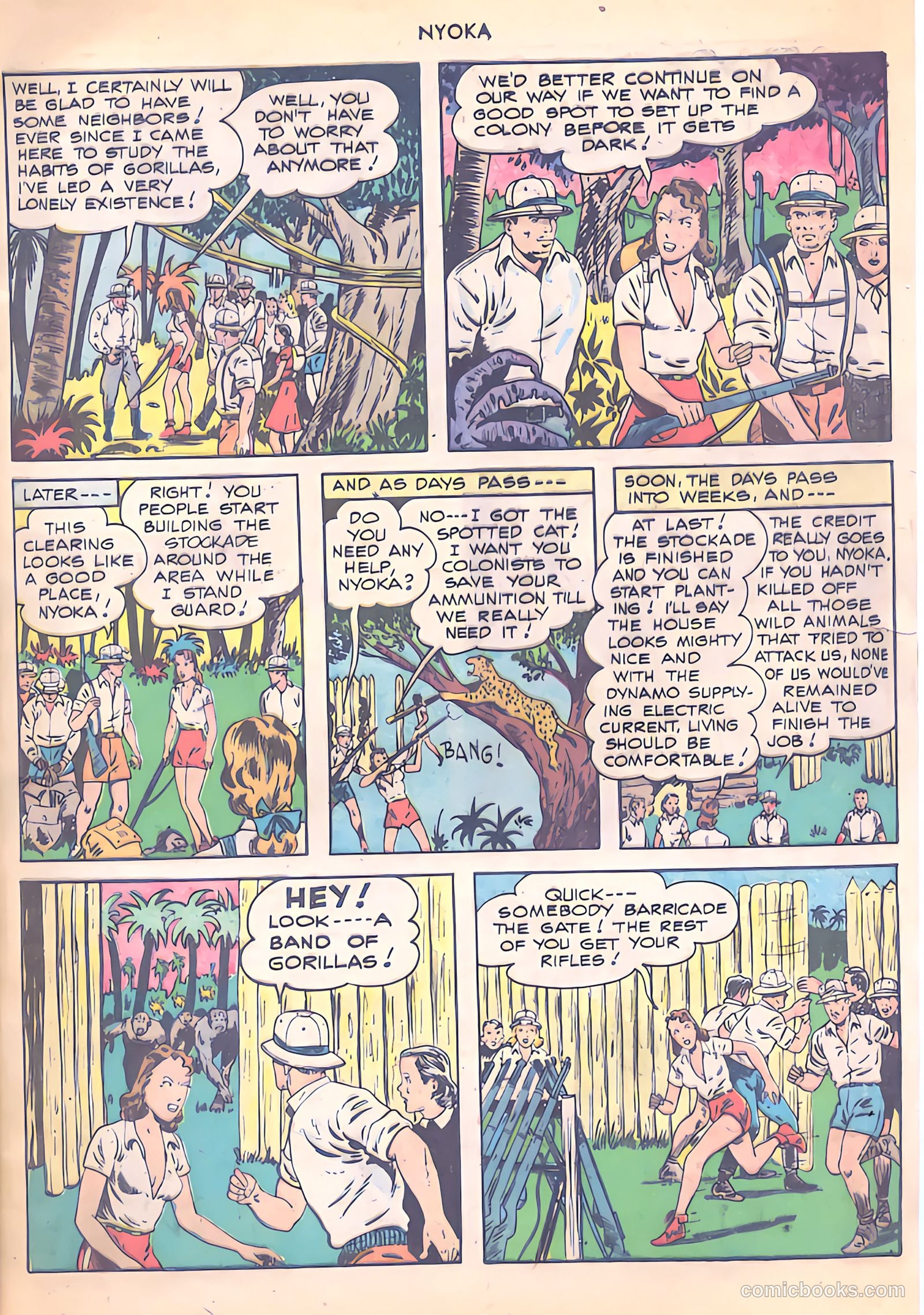 Nyoka the Jungle Girl #30 — page 5 of 52