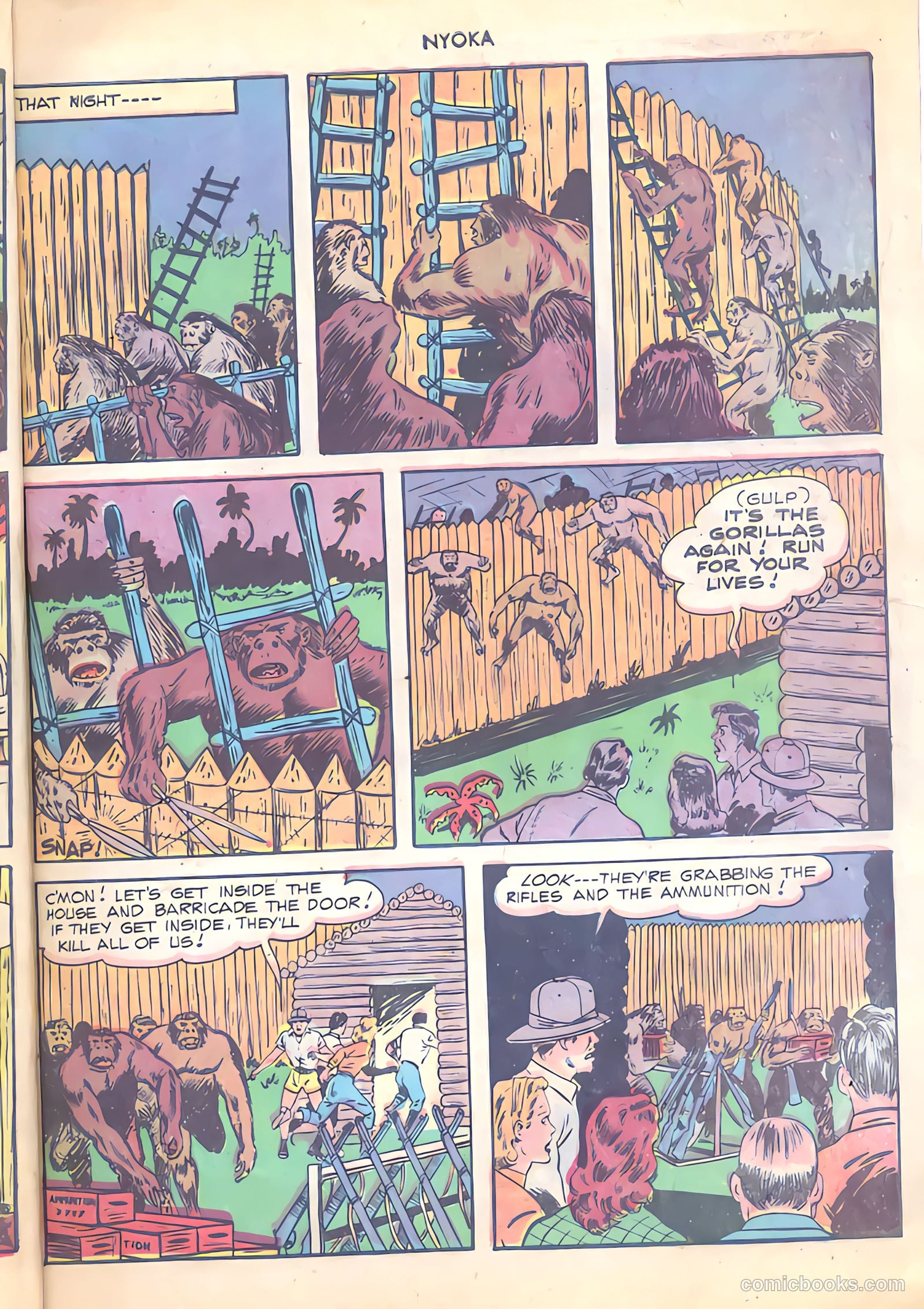 Nyoka the Jungle Girl #30 — page 7 of 52