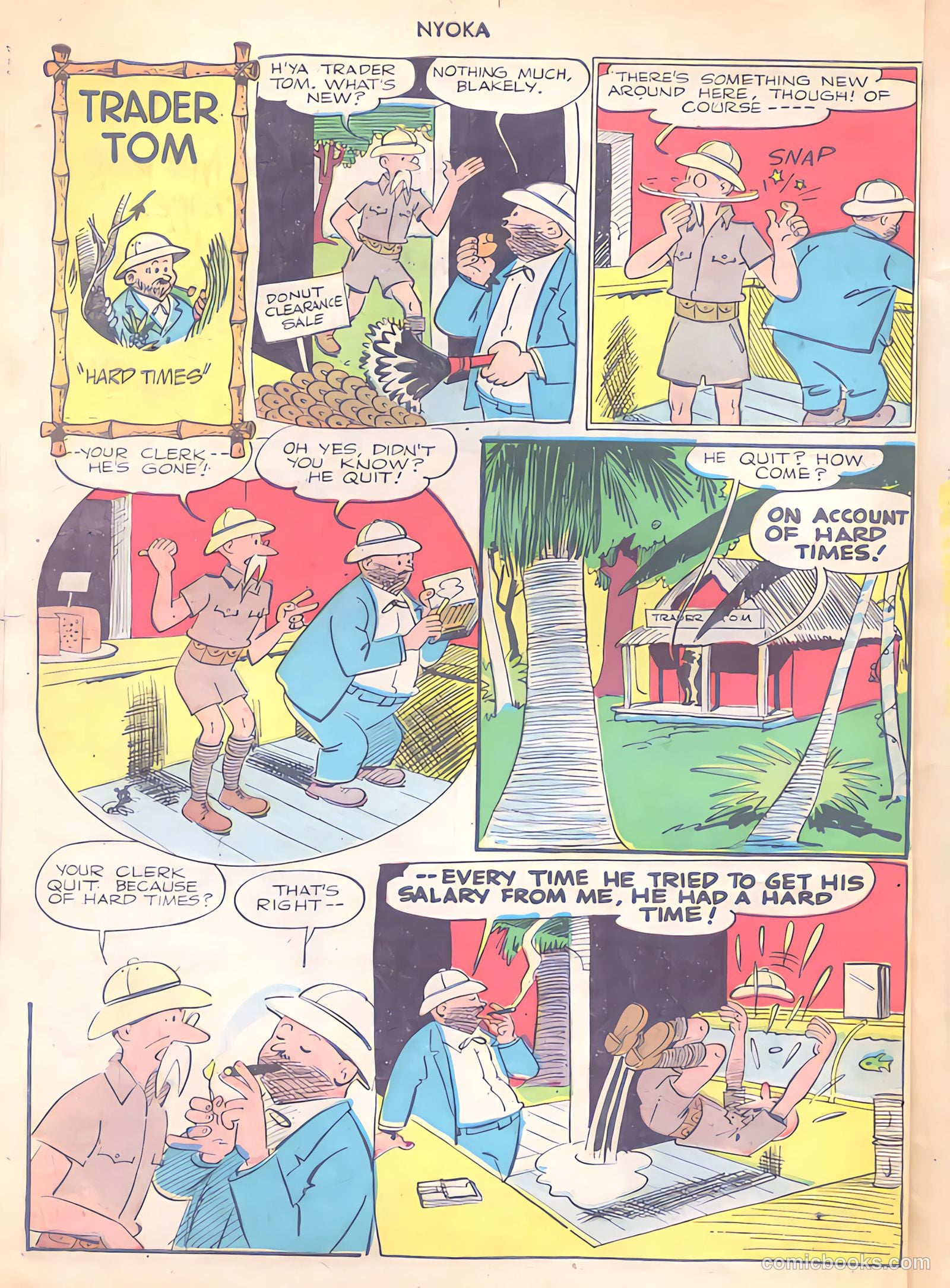 Nyoka the Jungle Girl #30 — page 10 of 52