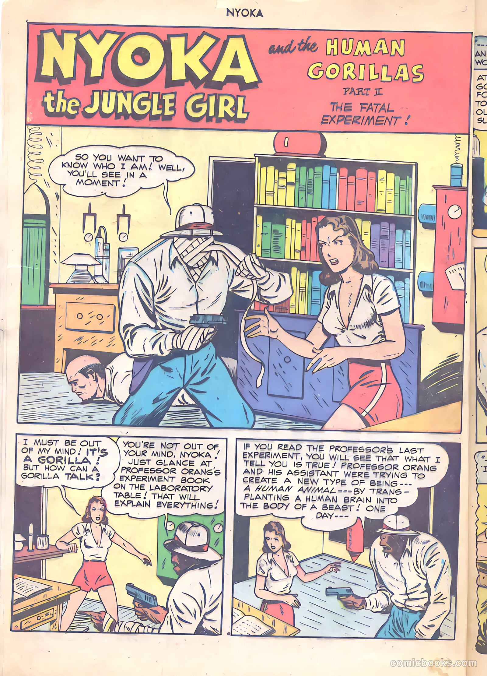 Nyoka the Jungle Girl #30 — page 12 of 52