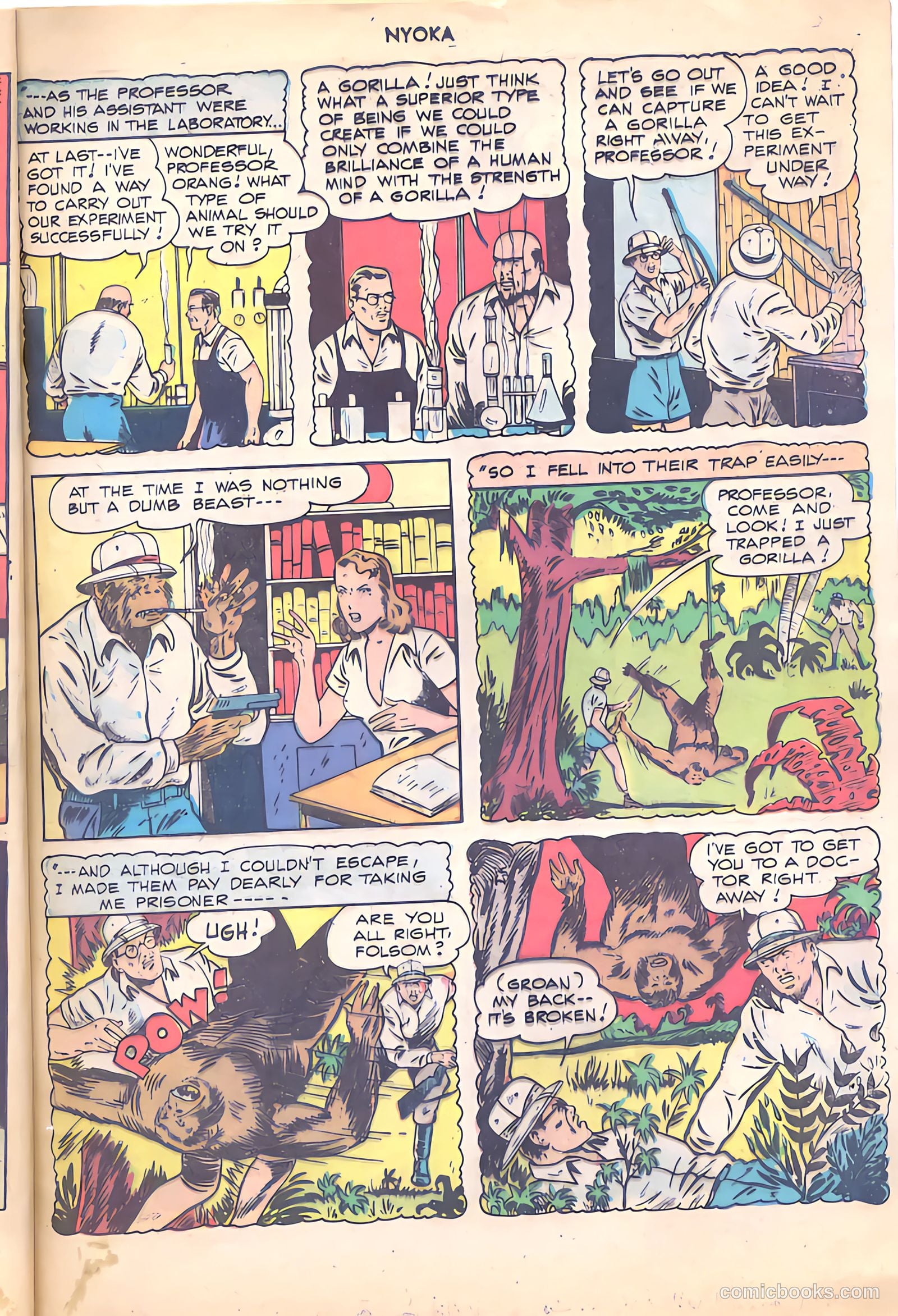 Nyoka the Jungle Girl #30 — page 13 of 52