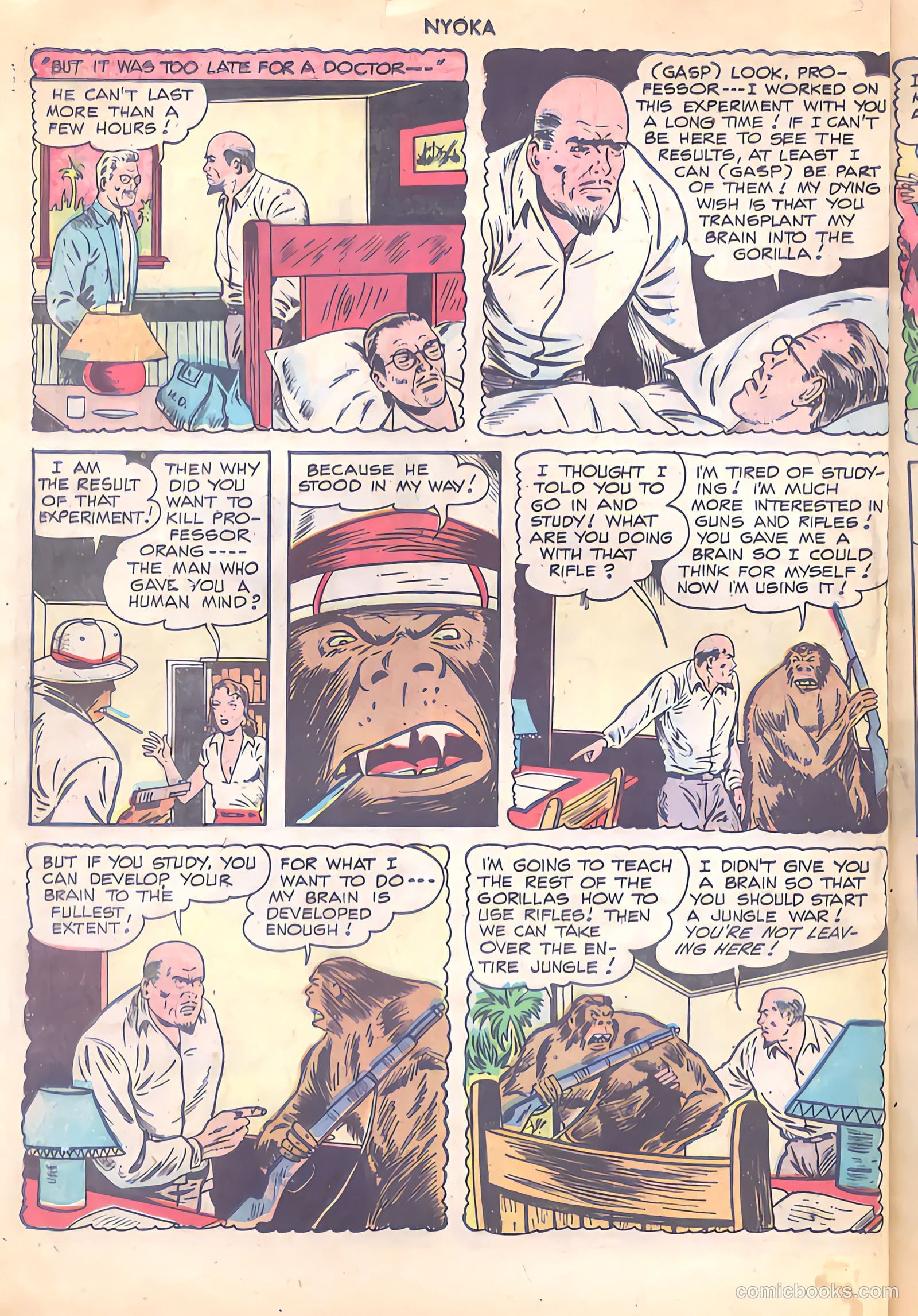 Nyoka the Jungle Girl #30 — page 14 of 52