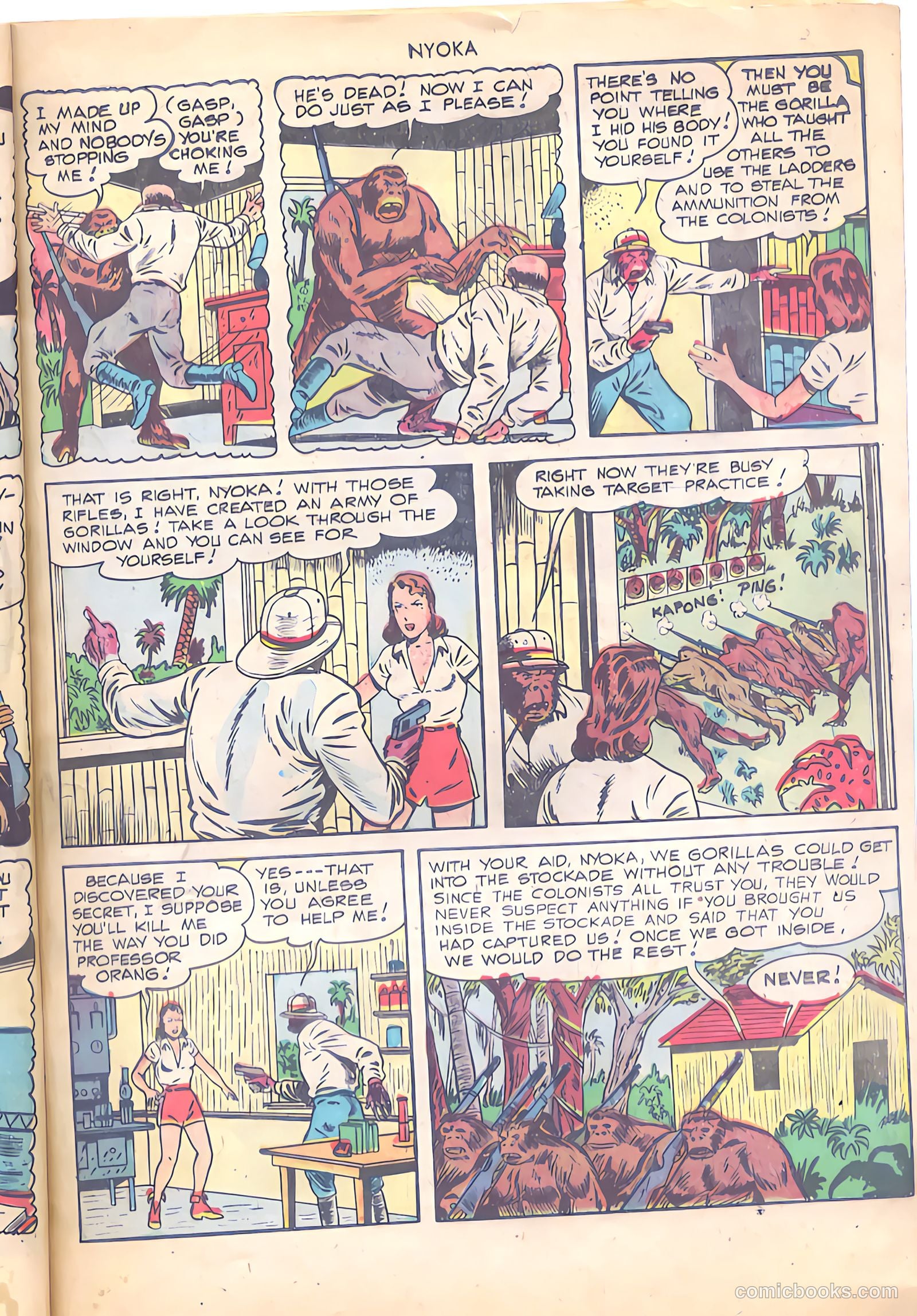 Nyoka the Jungle Girl #30 — page 15 of 52