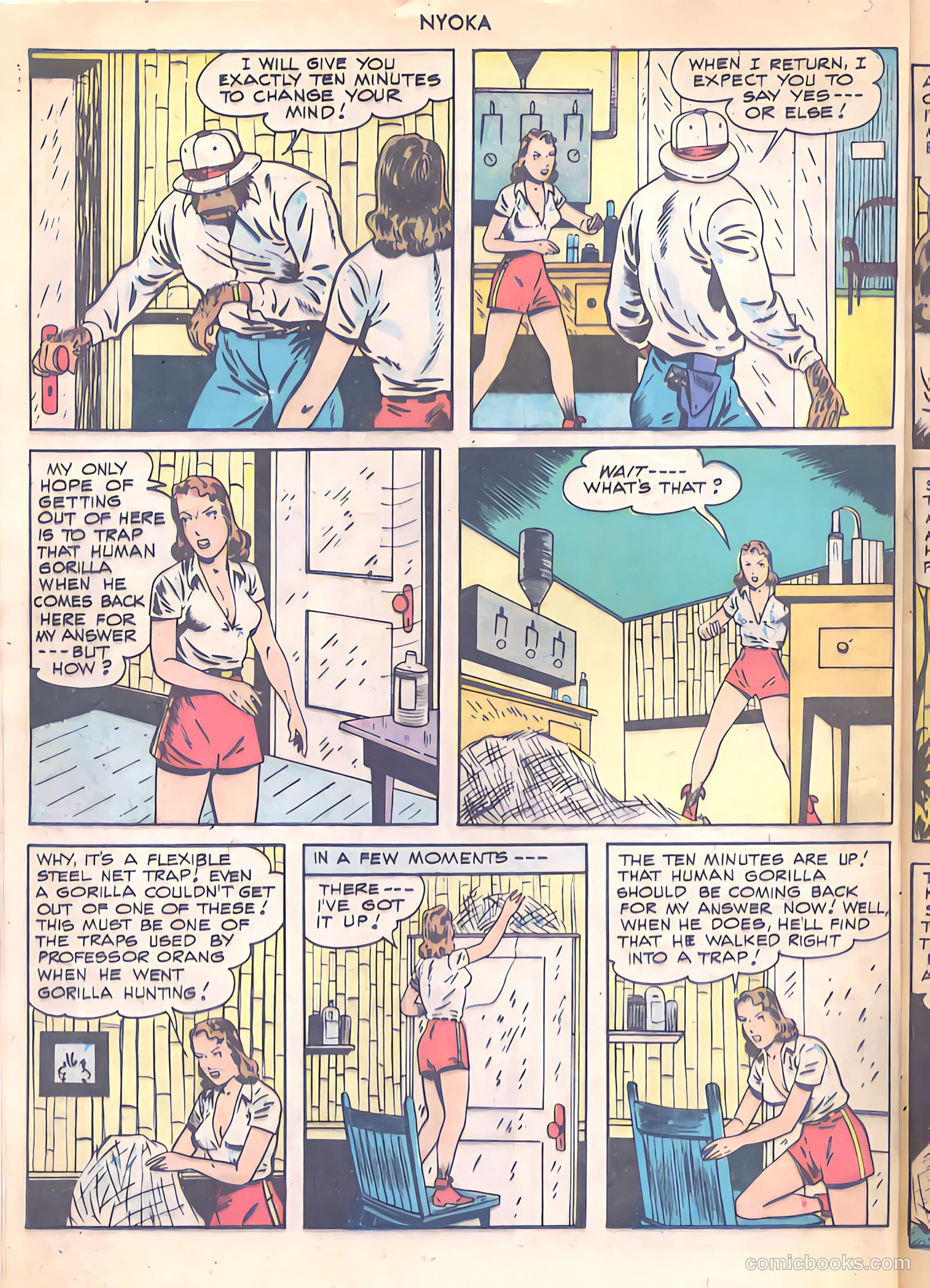 Nyoka the Jungle Girl #30 — page 16 of 52