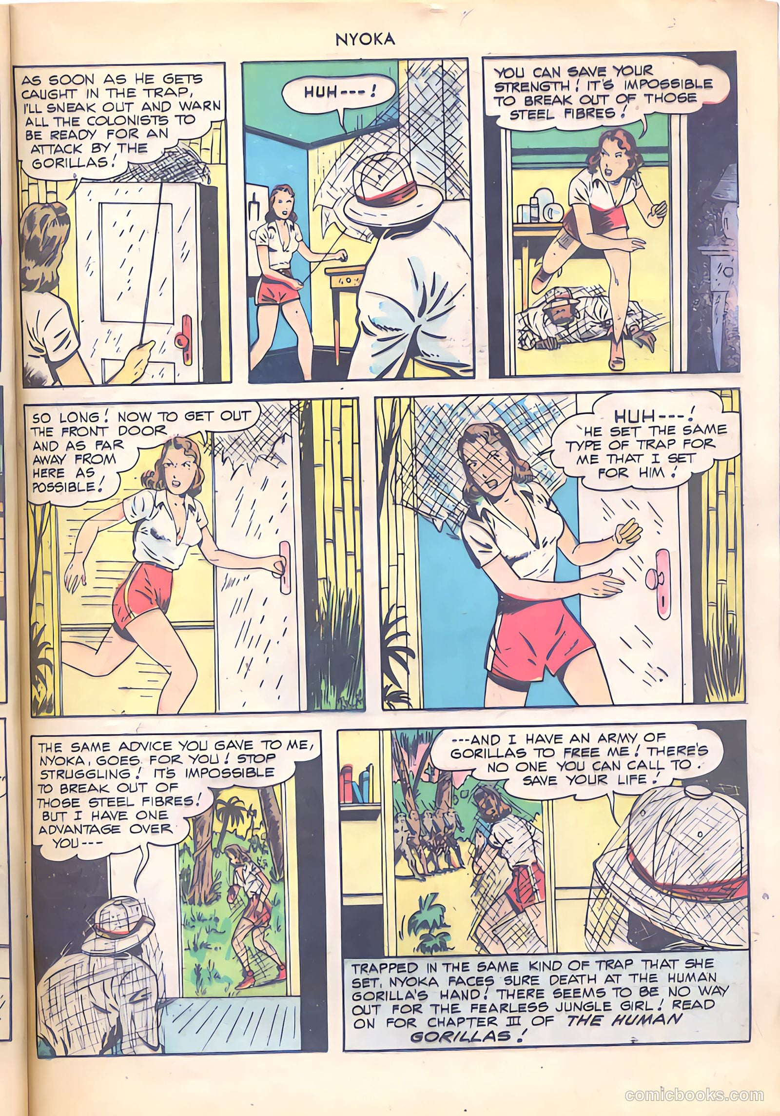 Nyoka the Jungle Girl #30 — page 17 of 52