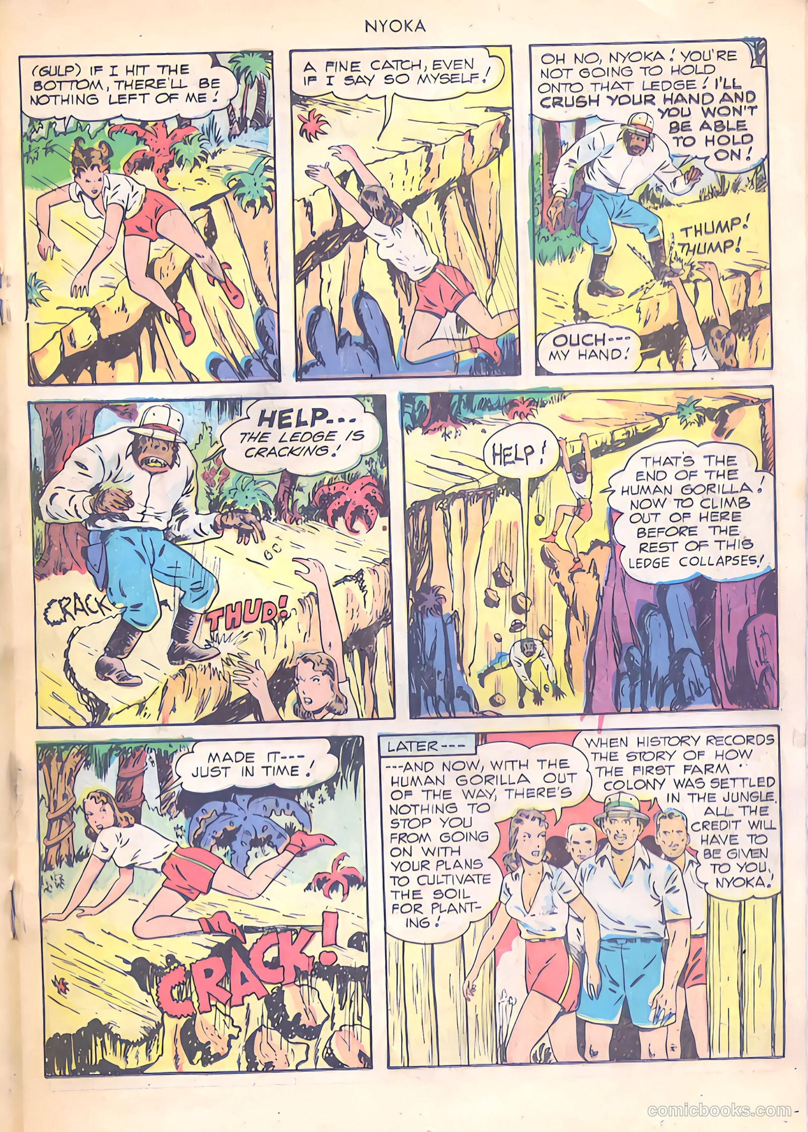 Nyoka the Jungle Girl #30 — page 27 of 52